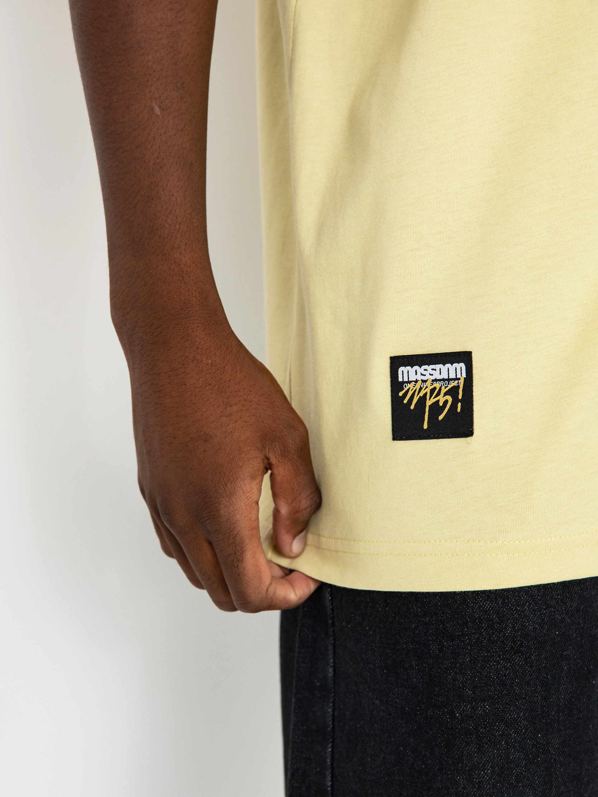 MassDnm Signature Medium Logo póló (sand)