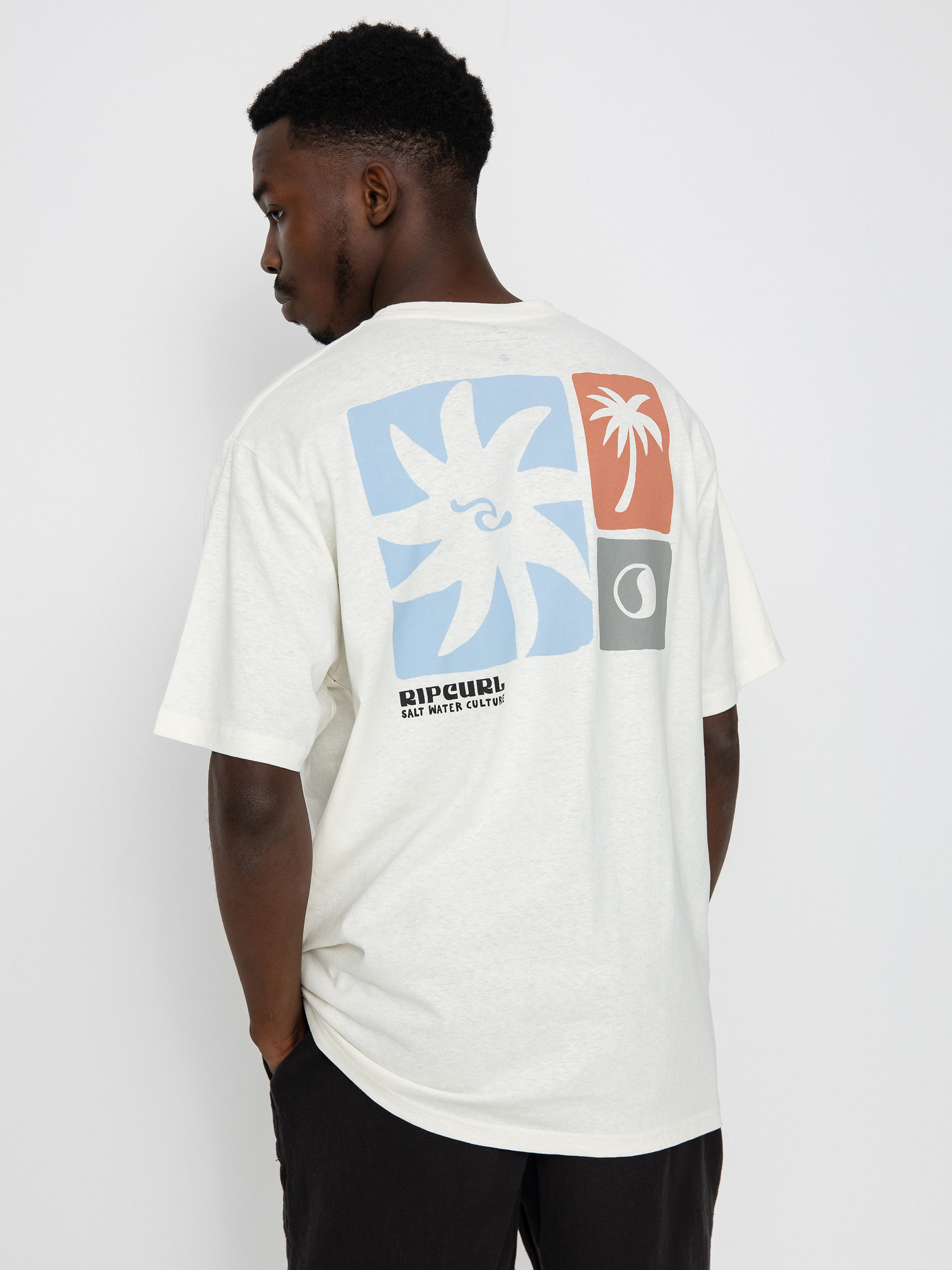 Rip Curl Swc Block Out póló (bone)