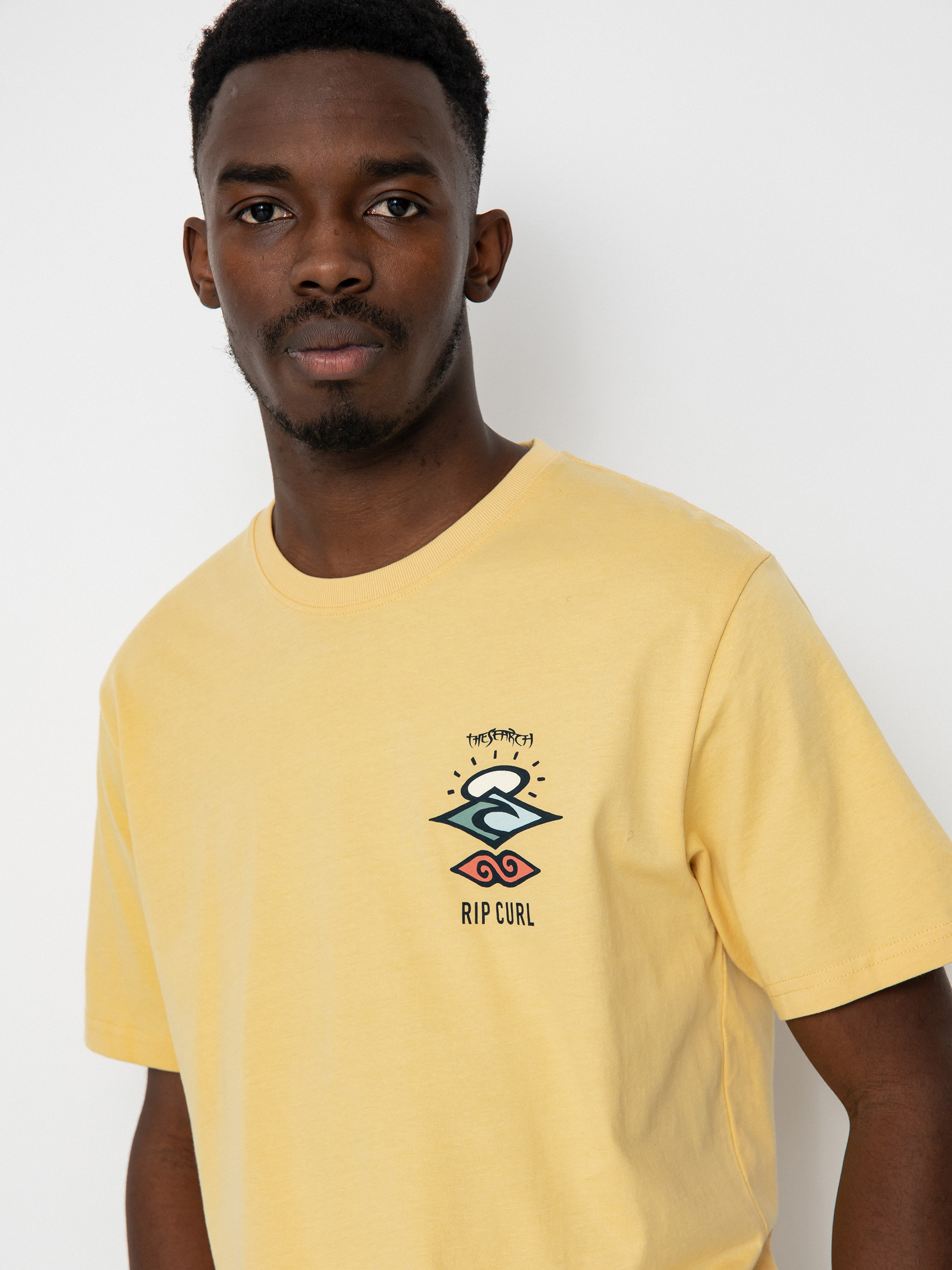 Rip Curl Search Icon póló (washed yellow)
