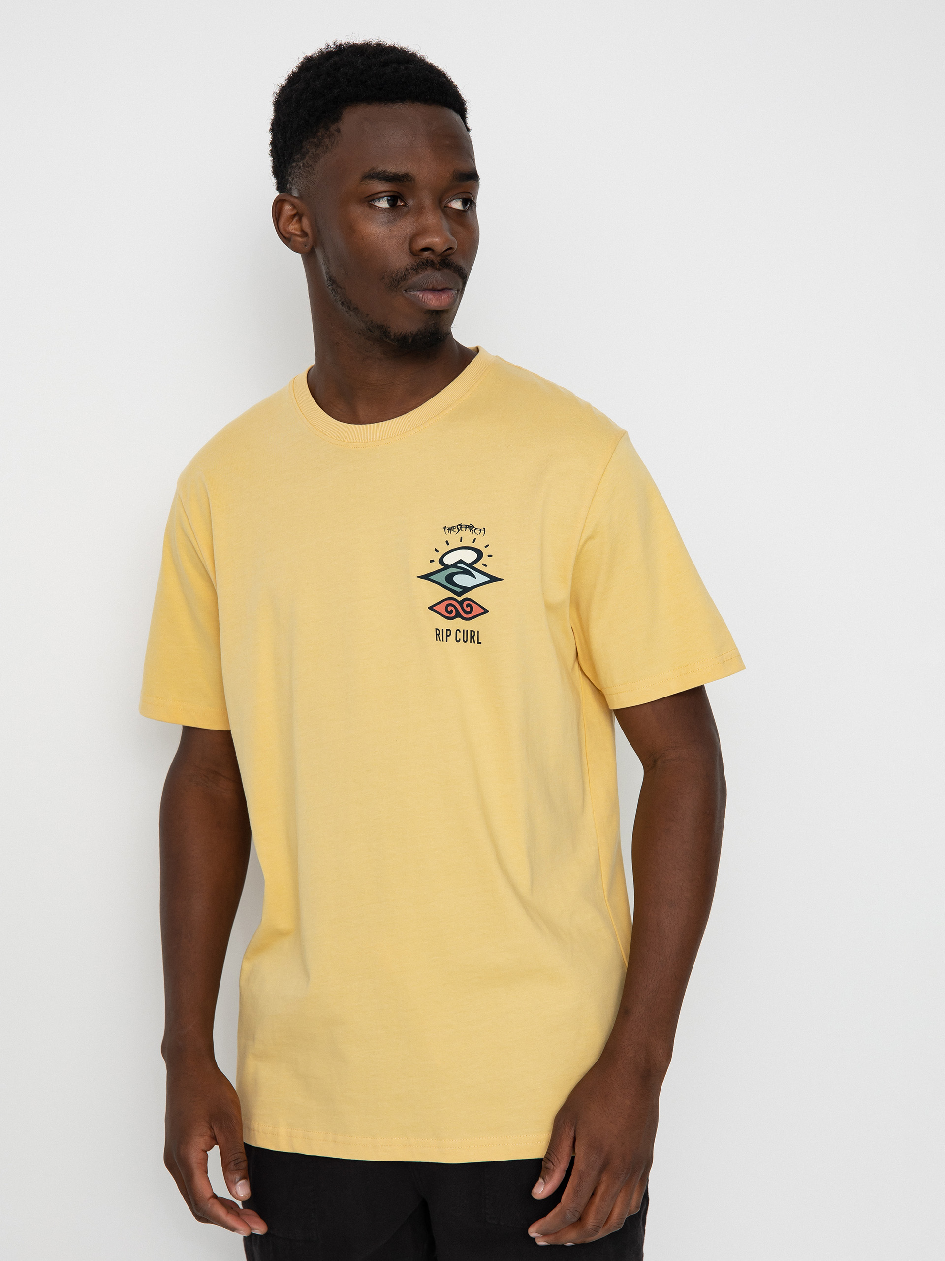 Rip Curl Search Icon póló (washed yellow)