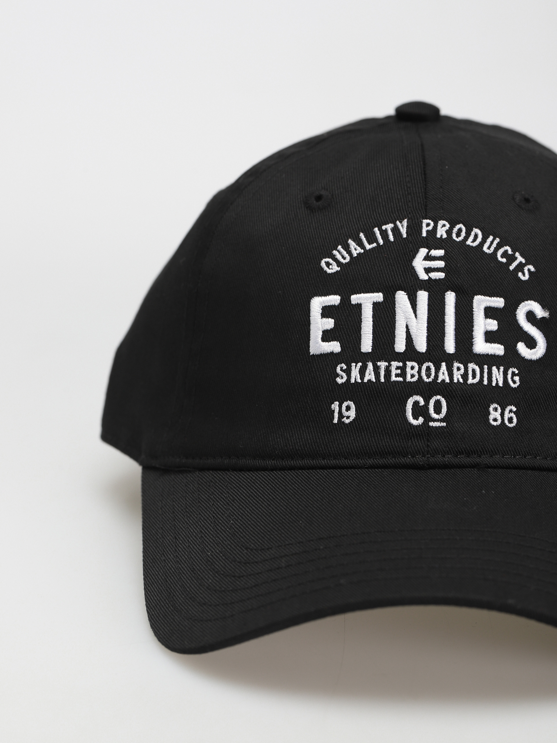 Etnies Skate Co Strapback Baseball sapka (black/white)