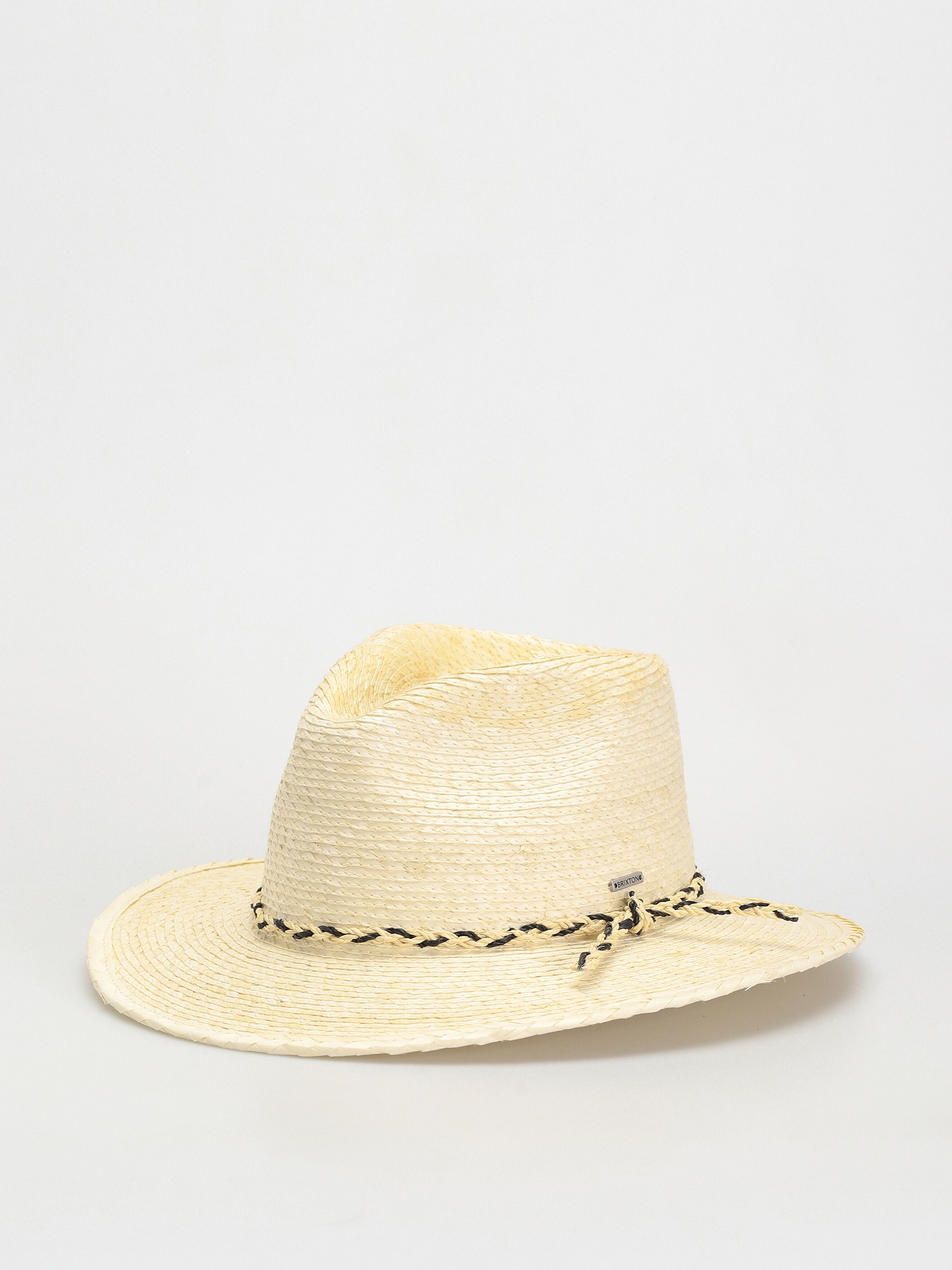 Brixton Messer Western Straw Fedora Kalap (natural)