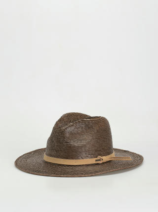 Brixton Field Proper Straw Hat Kalap (dark earth/natural)