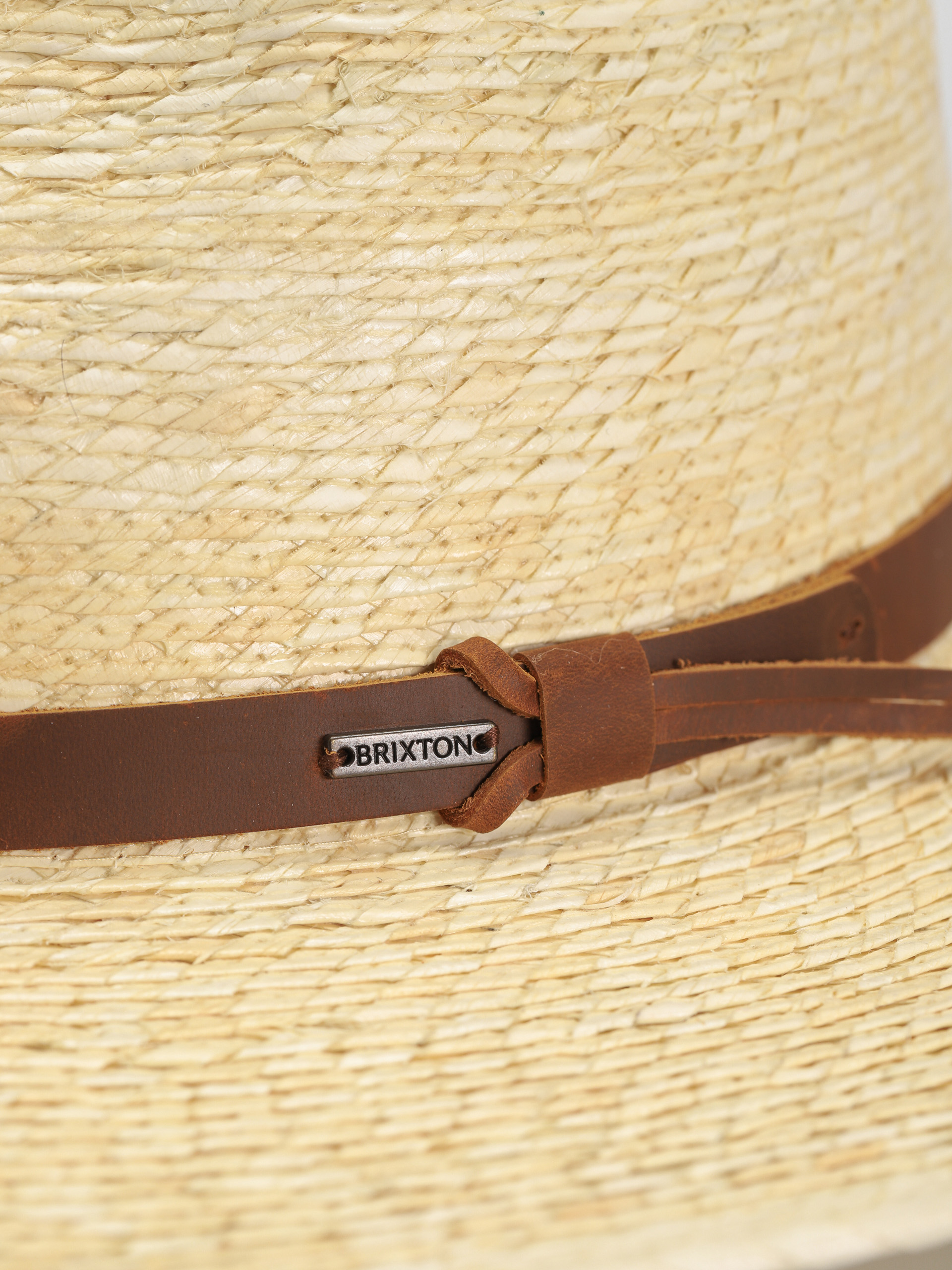 Brixton Field Proper Straw Hat Kalap (natural/brown)