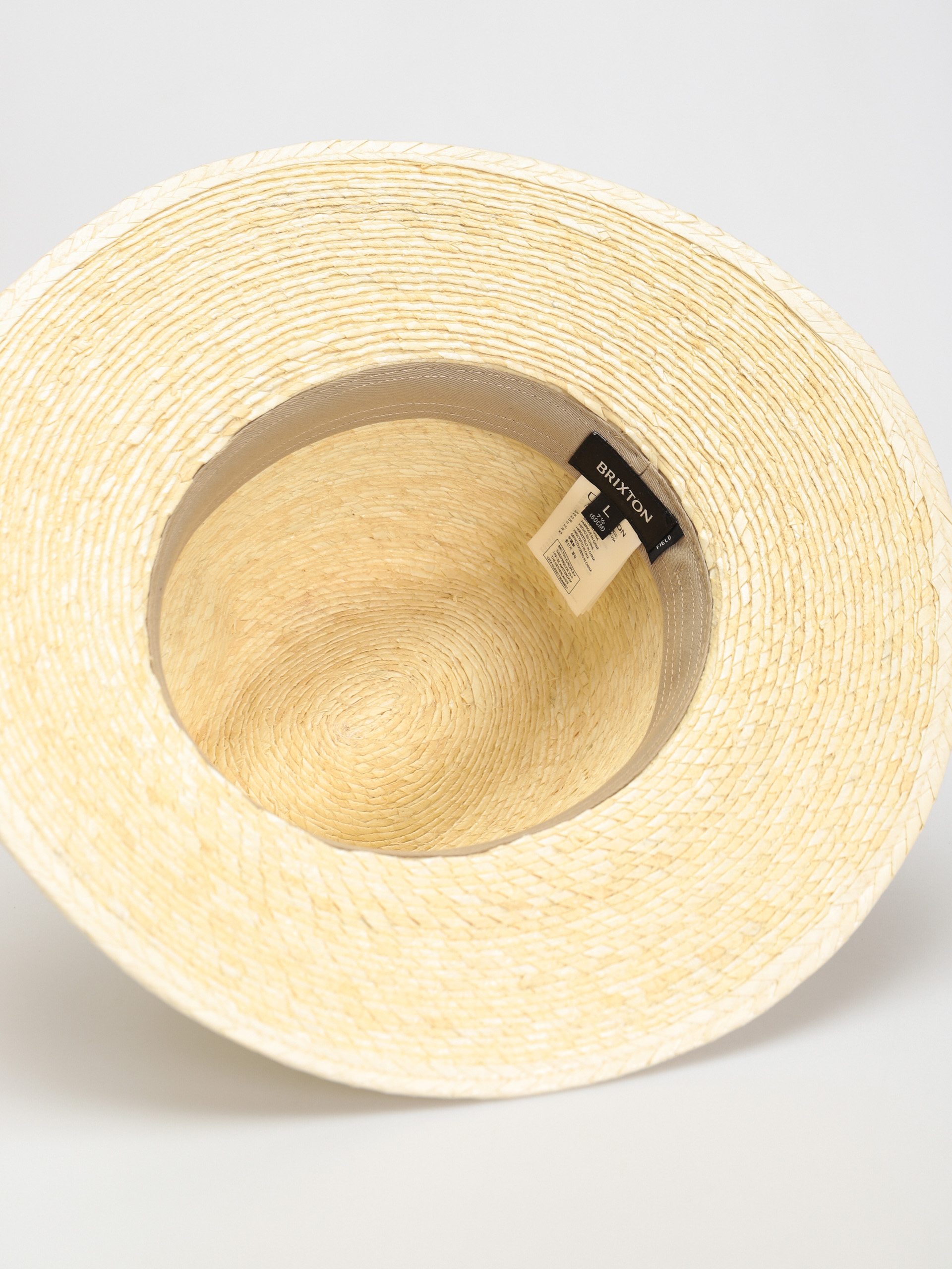 Brixton Field Proper Straw Hat Kalap (natural/brown)