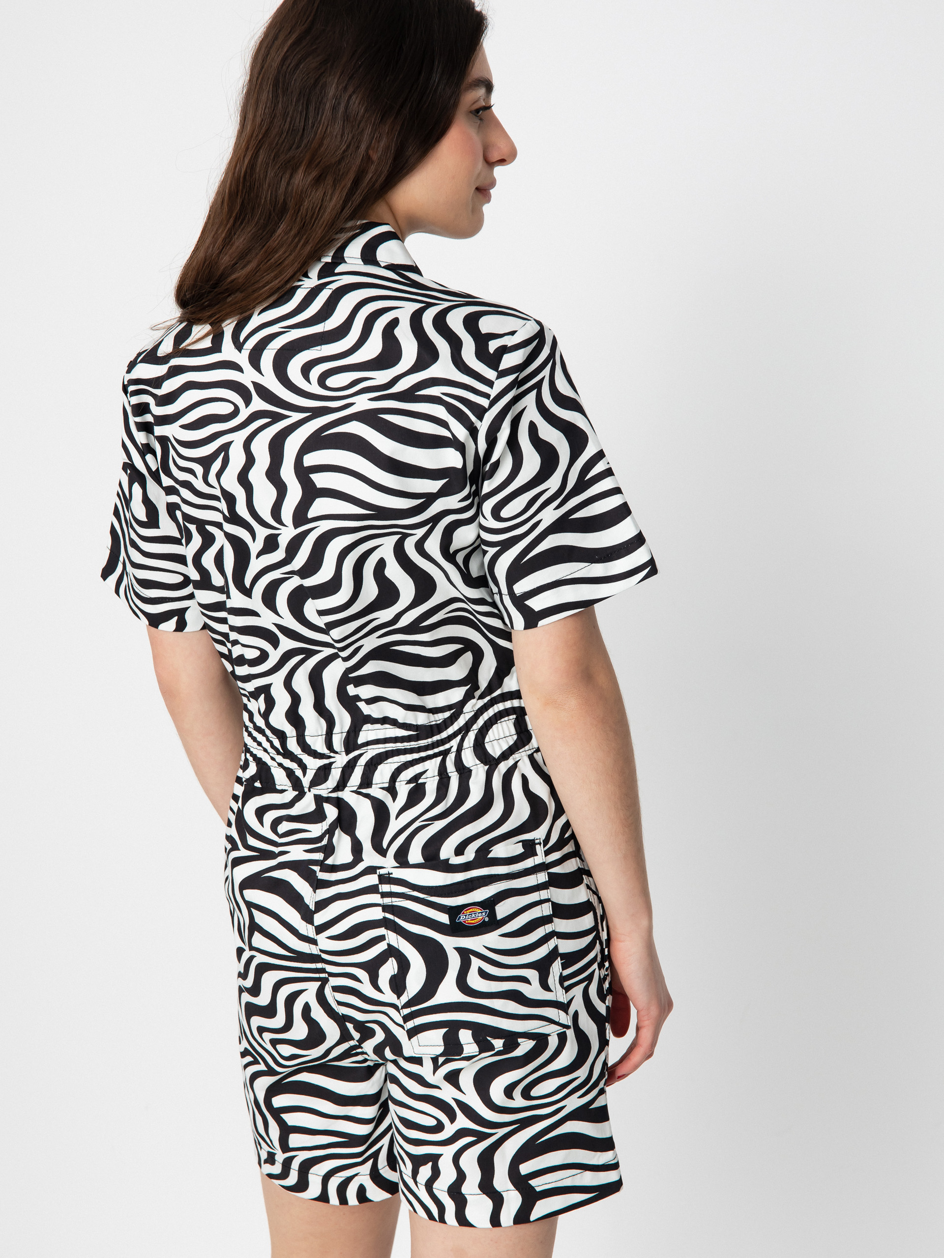 Női Dickies Leesburg Rövidnadrág (cloud zebra)