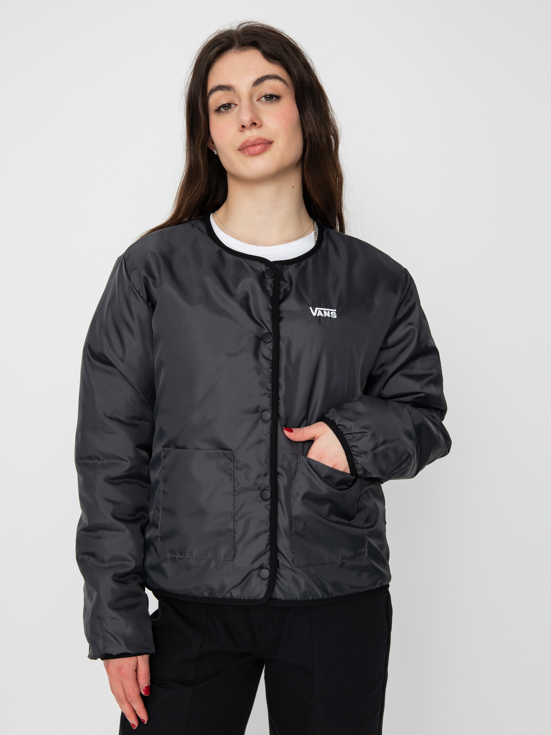 Vans Forces Reversible Liner Dzseki Wmn (dusk downer black/asphalt)