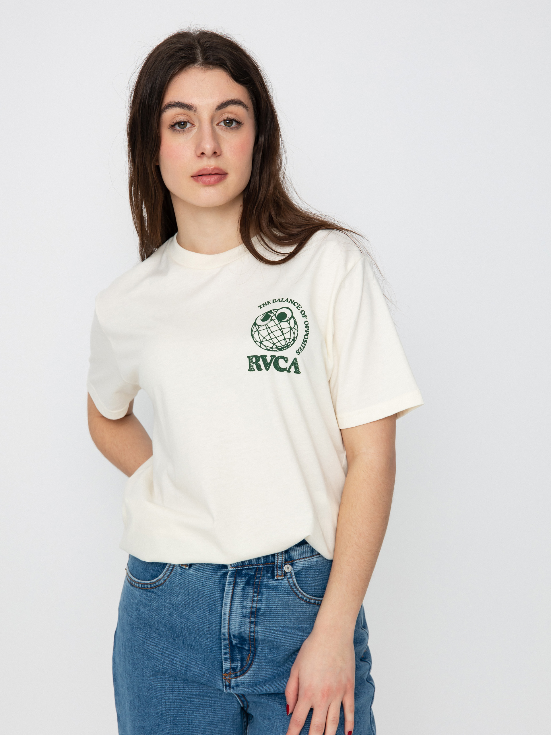 RVCA Pet Cactus póló (antique white)