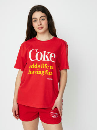 Brixton Coca-Cola Having Fun Vintage póló Wmn (cokered)