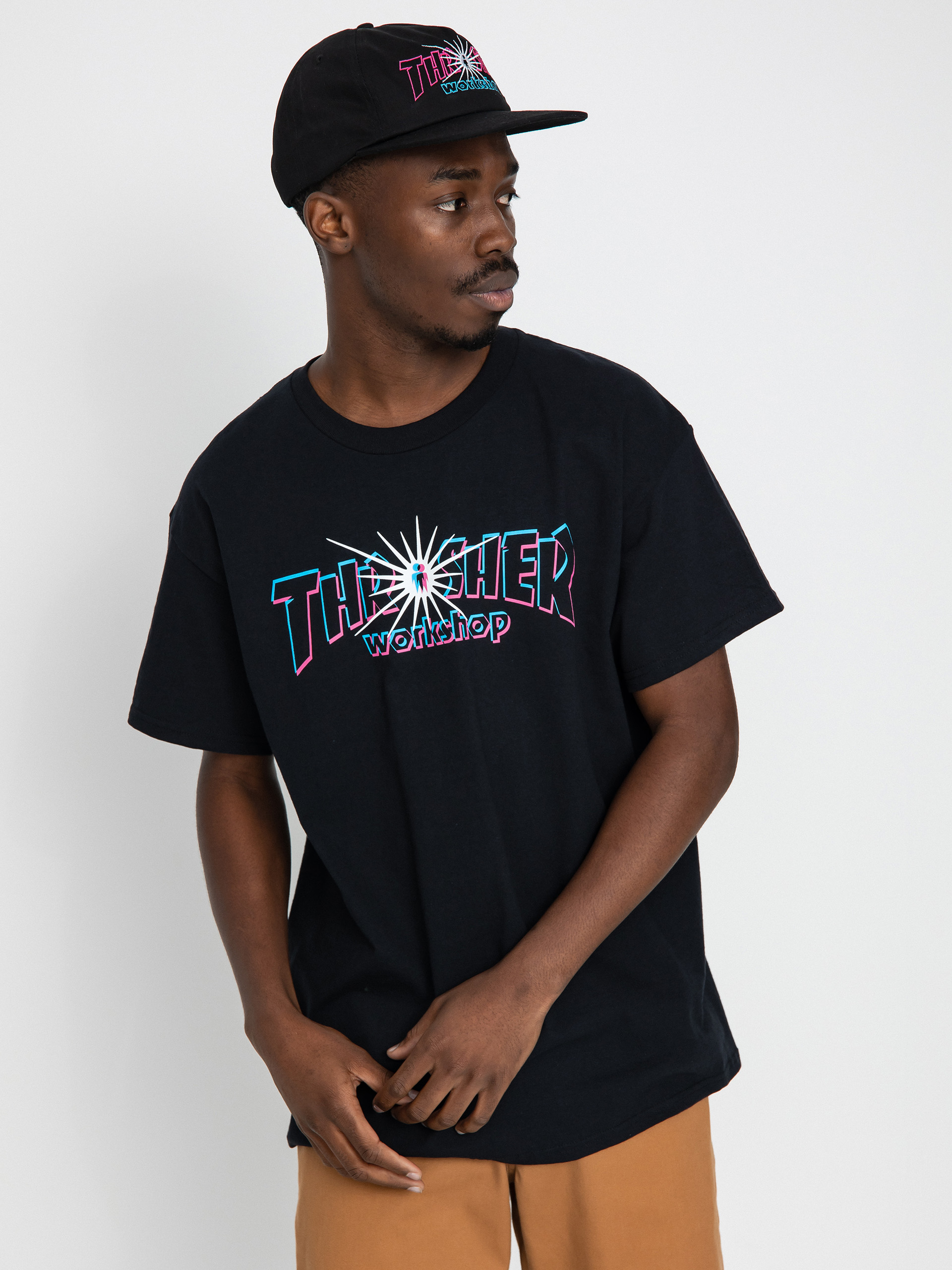 Thrasher X Alien Workshop Nova póló (black)