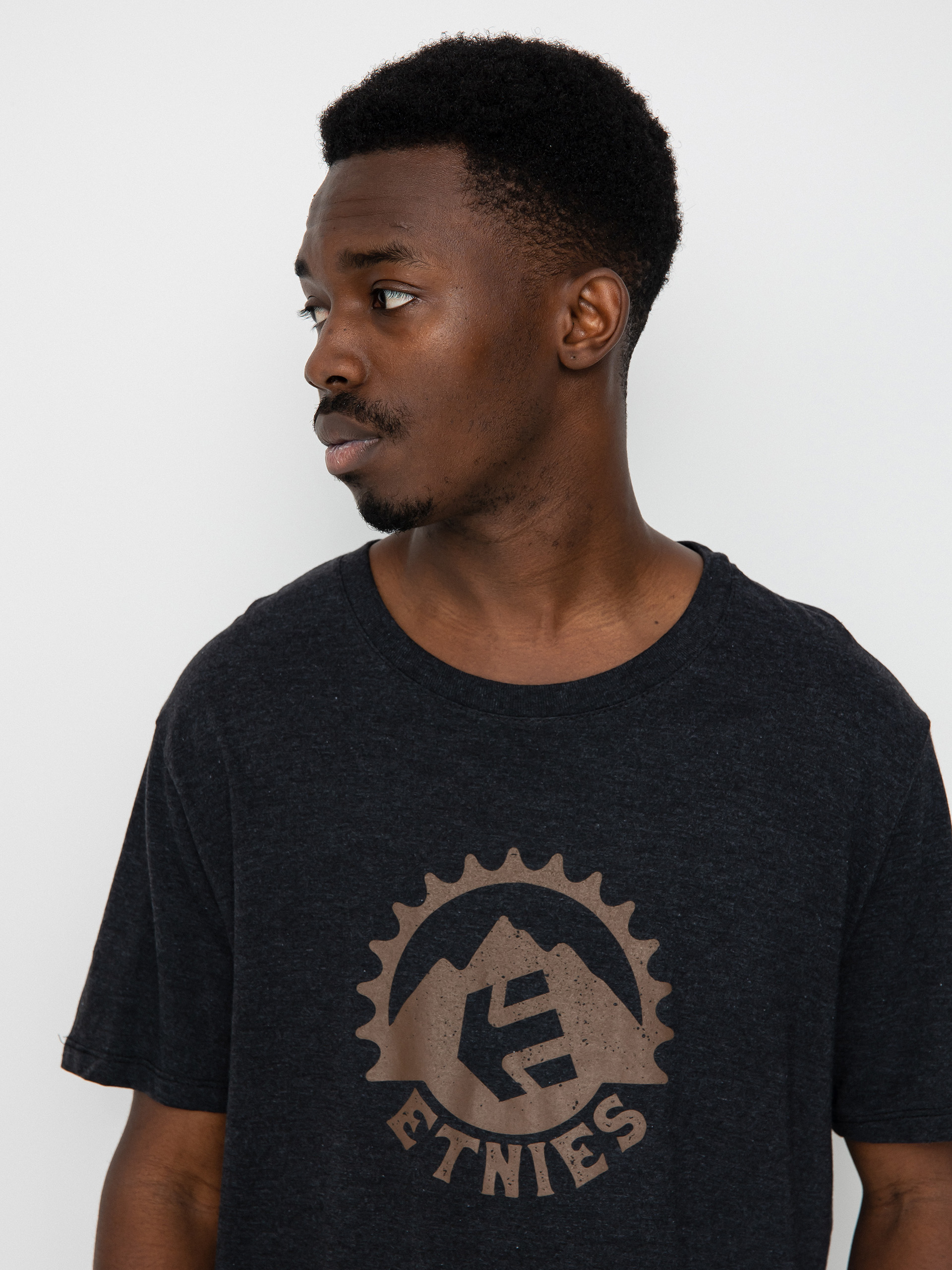 Etnies Spoke Tech Póló (black/brown)