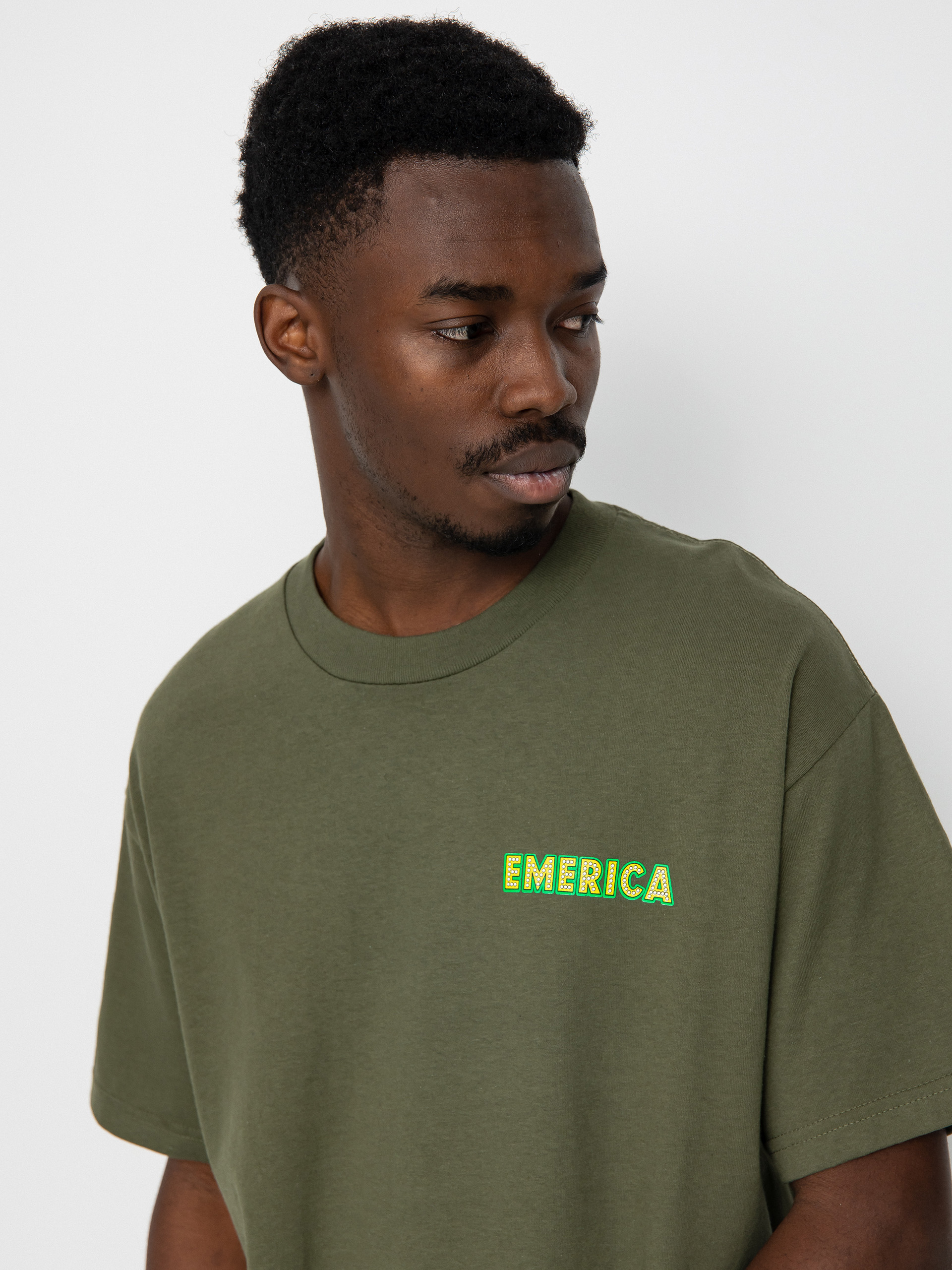 Emerica Shake Junt Pure Lights Póló (military)