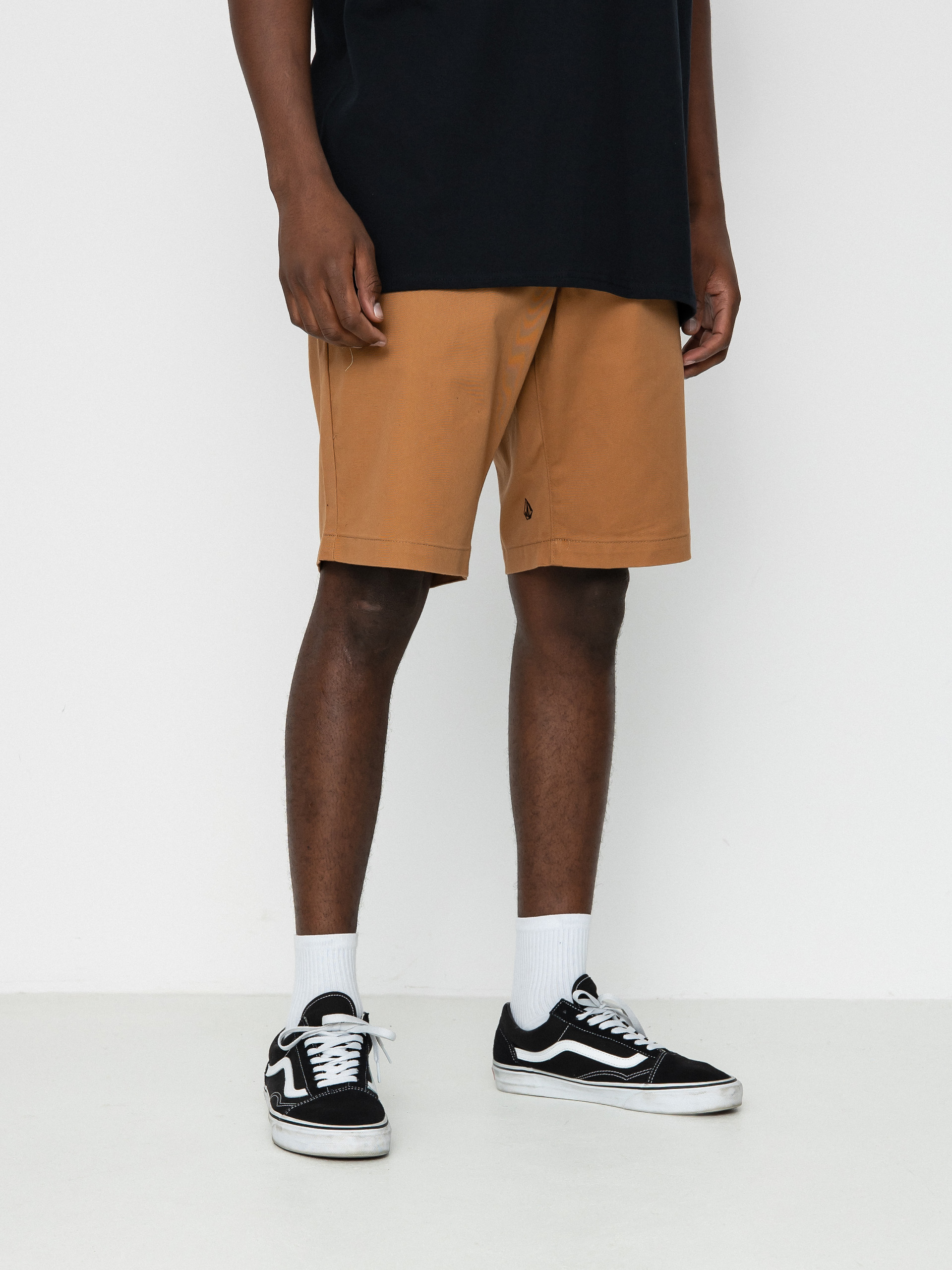 Volcom Frckn Mdn Strch Sht 21 Rövidnadrág (tobacco)