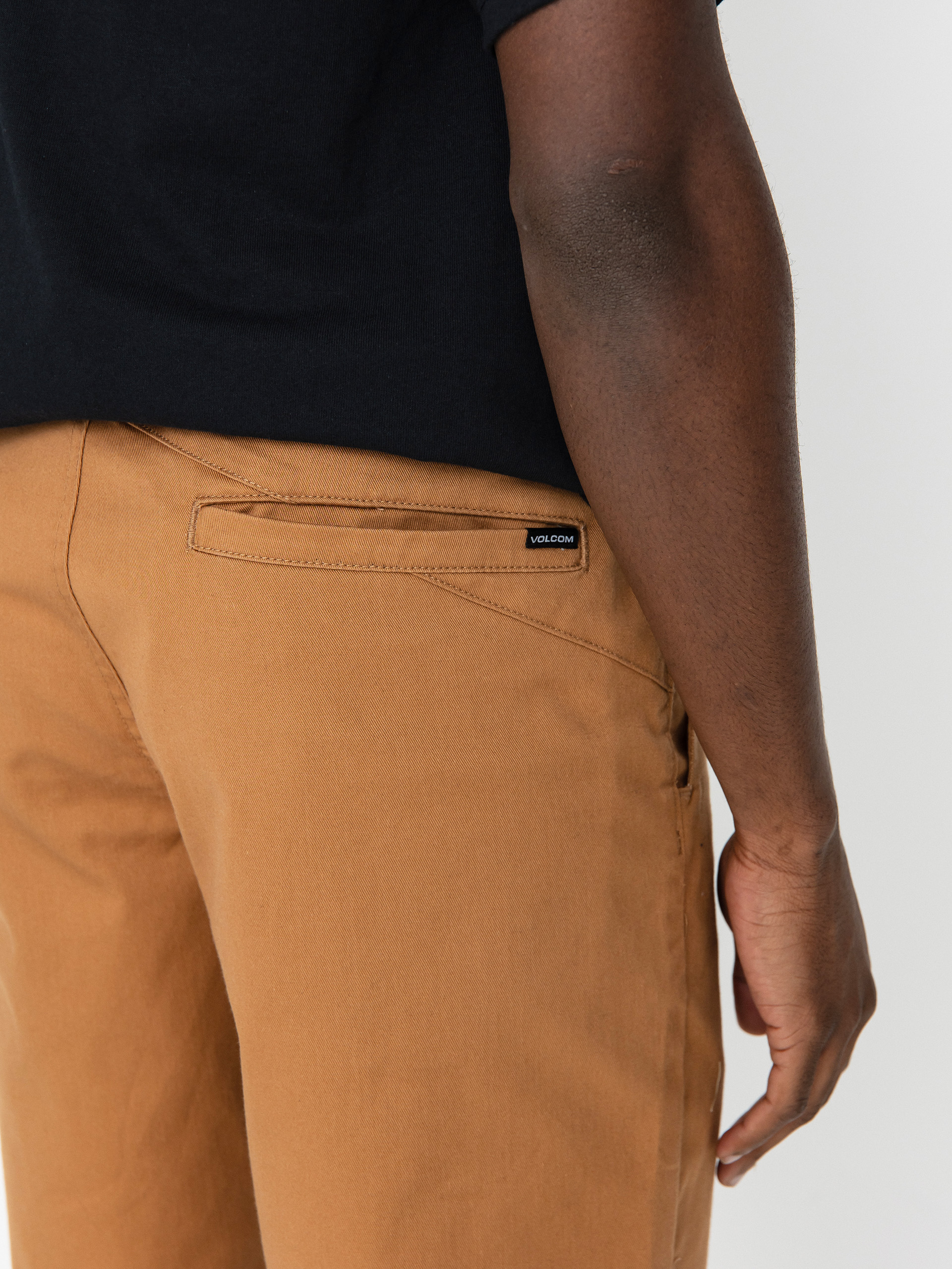 Volcom Frckn Mdn Strch Sht 21 Rövidnadrág (tobacco)