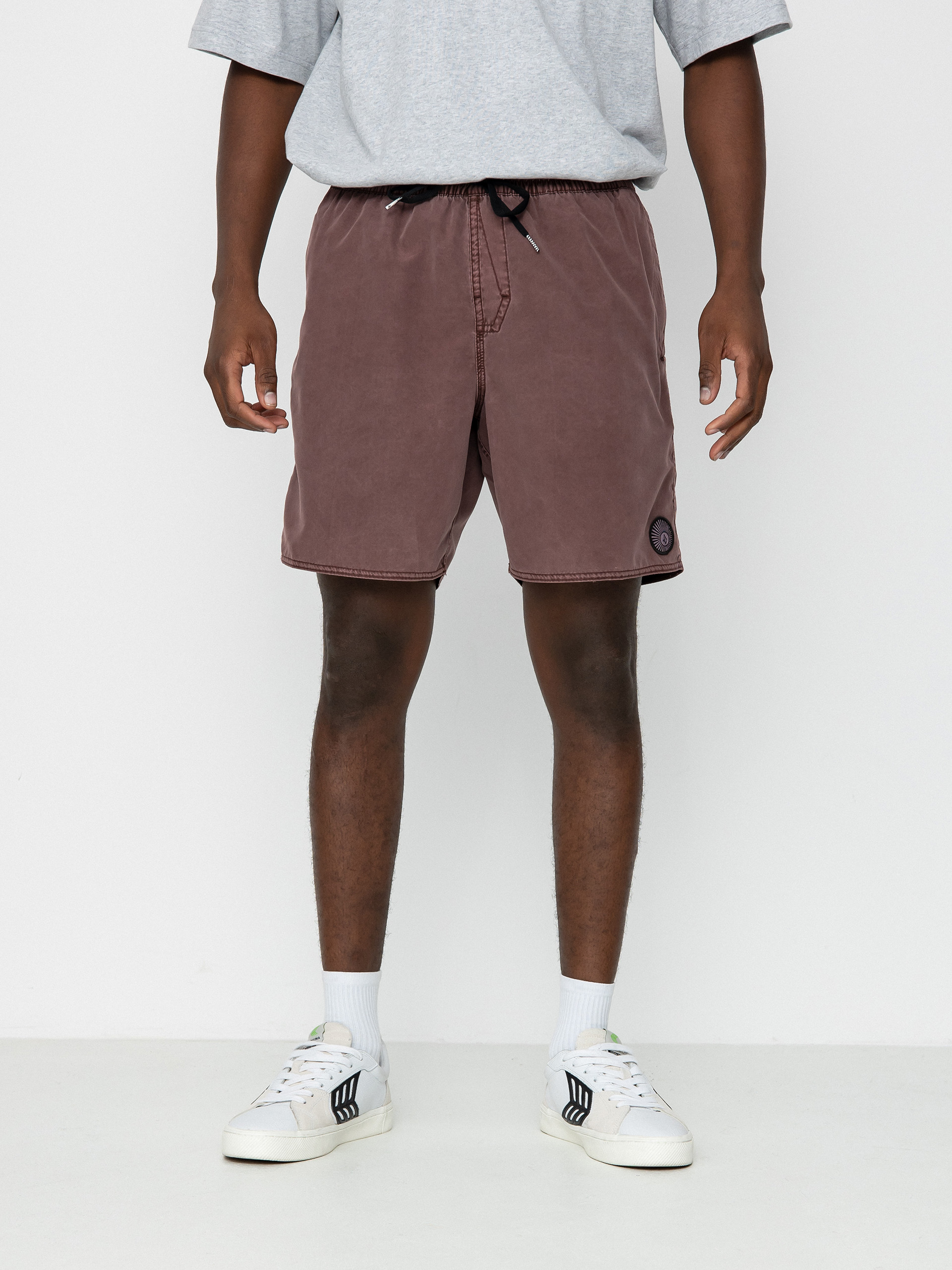 Volcom Center Trunk 17 Rövidnadrág (bordeaux brown)