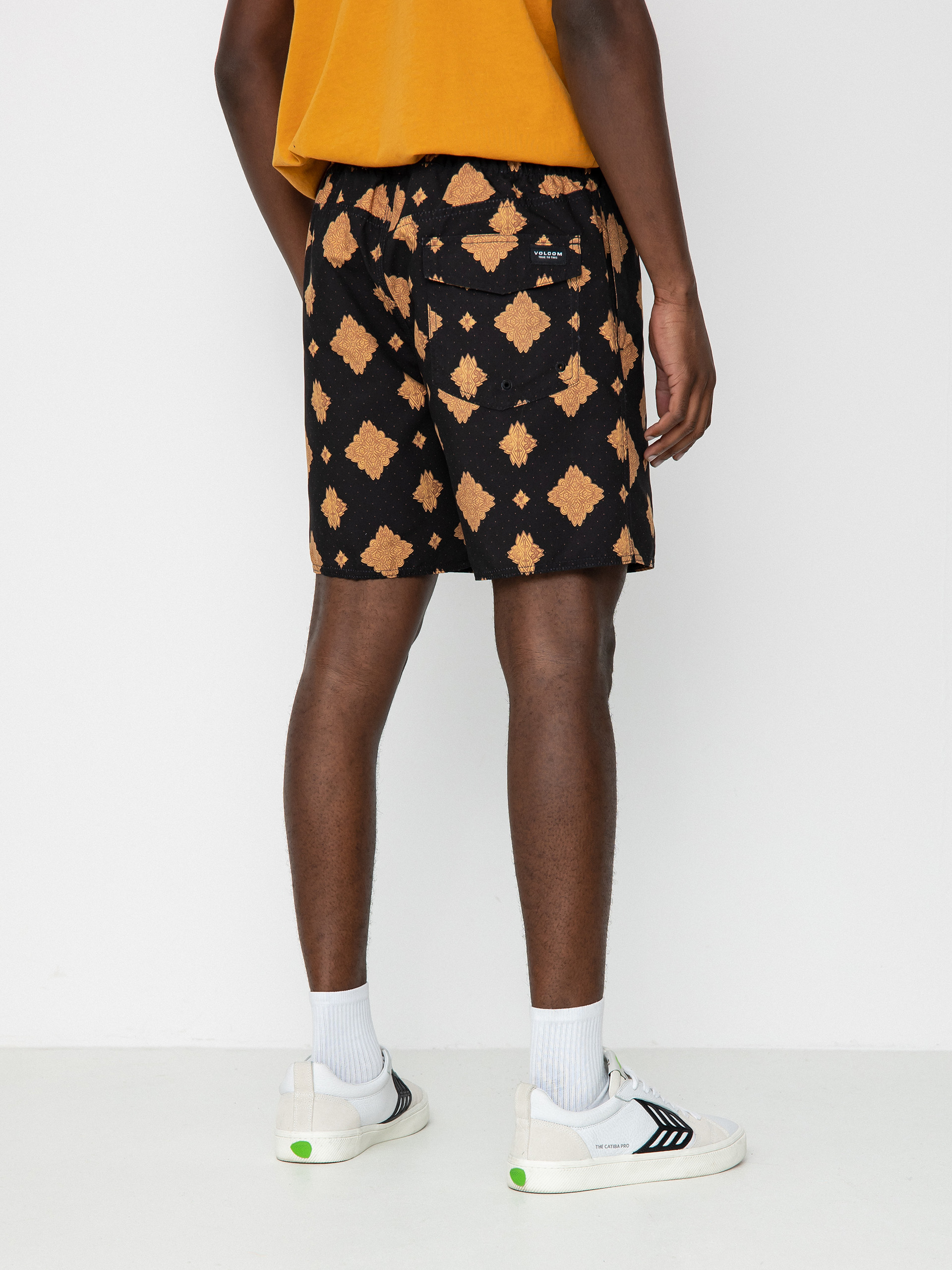 Volcom Polly Pack Trunk 17 Rövidnadrág (new black)