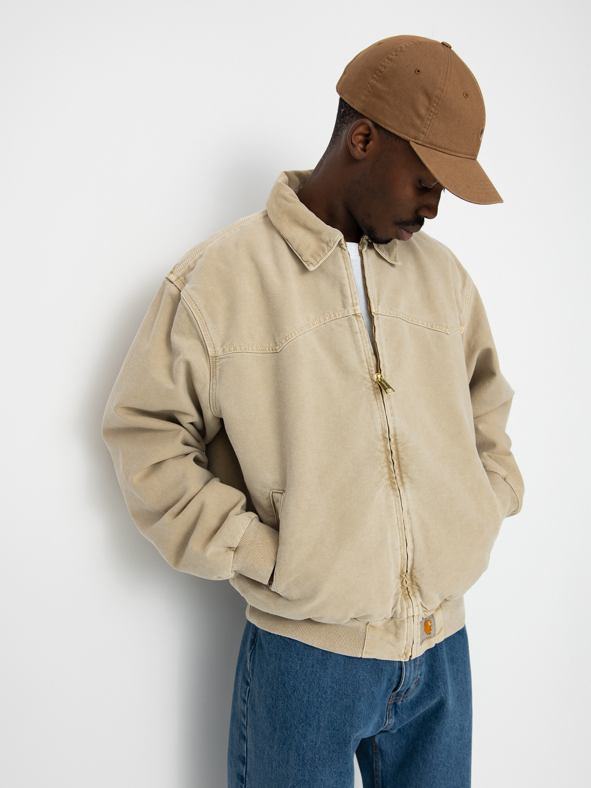 Carhartt WIP Santa Fe Dzseki (dusty h brown/dusty h brown)