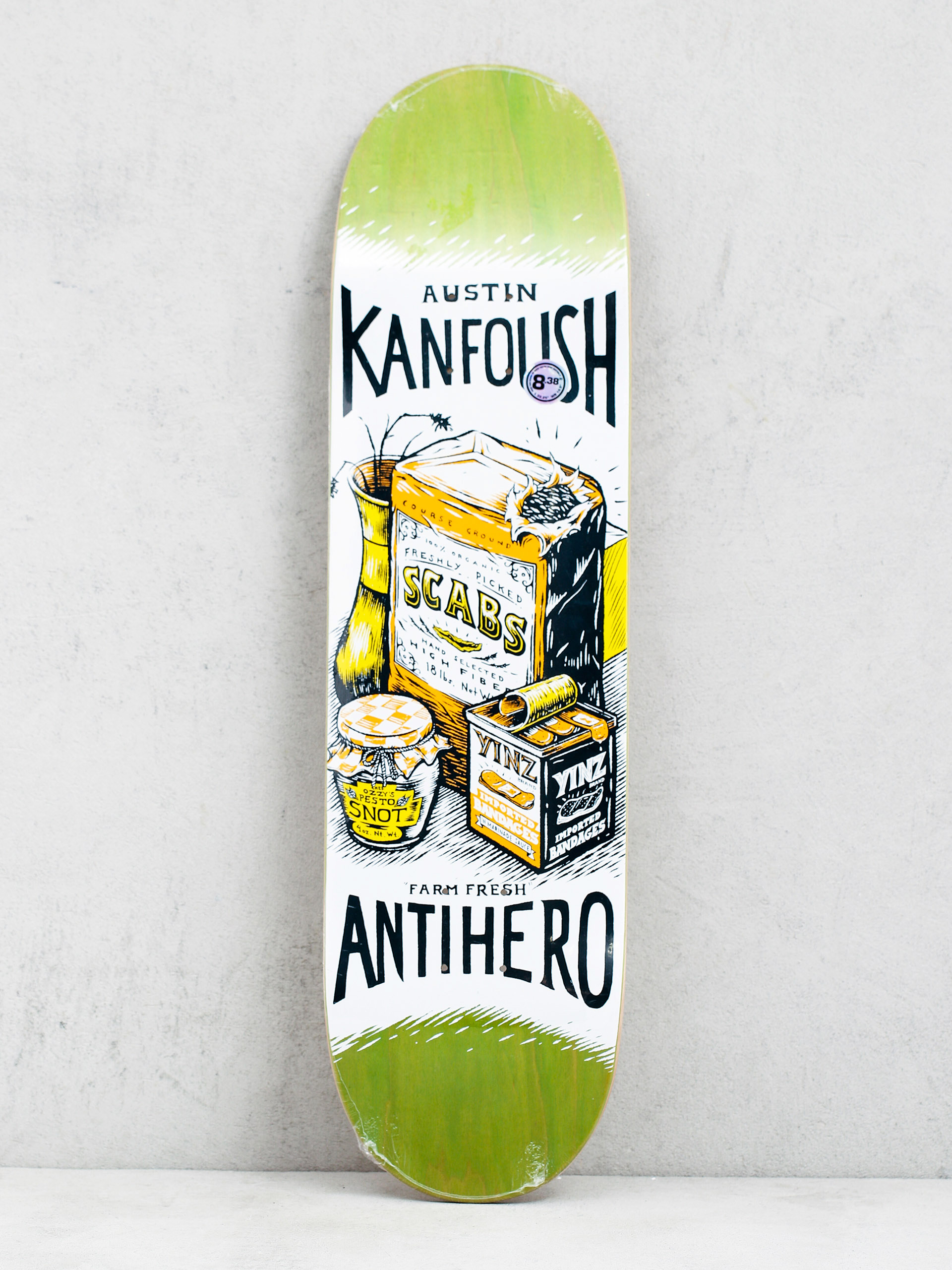 Antihero Kanfoush Farm Fresh Gördeszka lap (green)