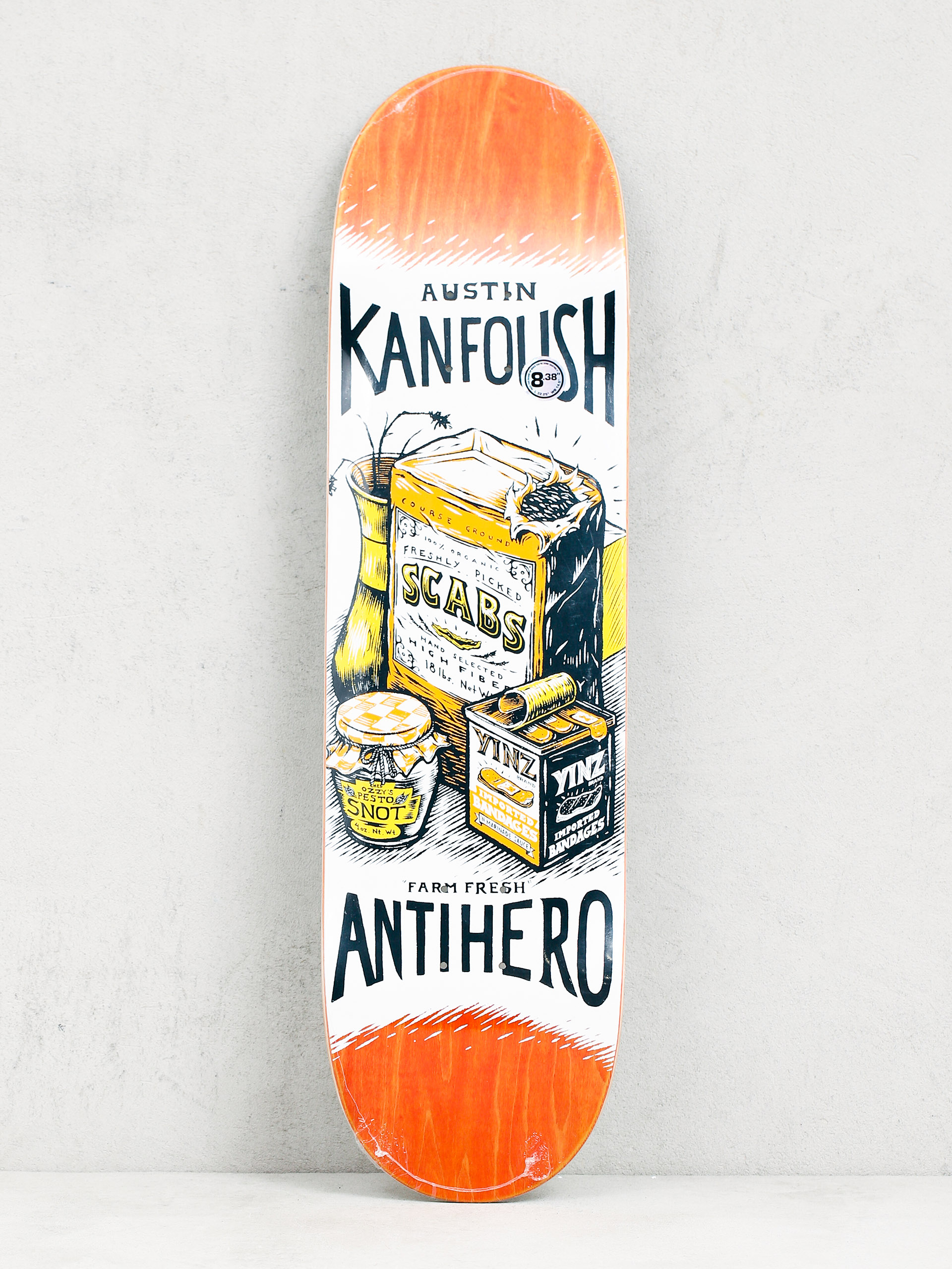 Antihero Kanfoush Farm Fresh Gördeszka lap (orange)