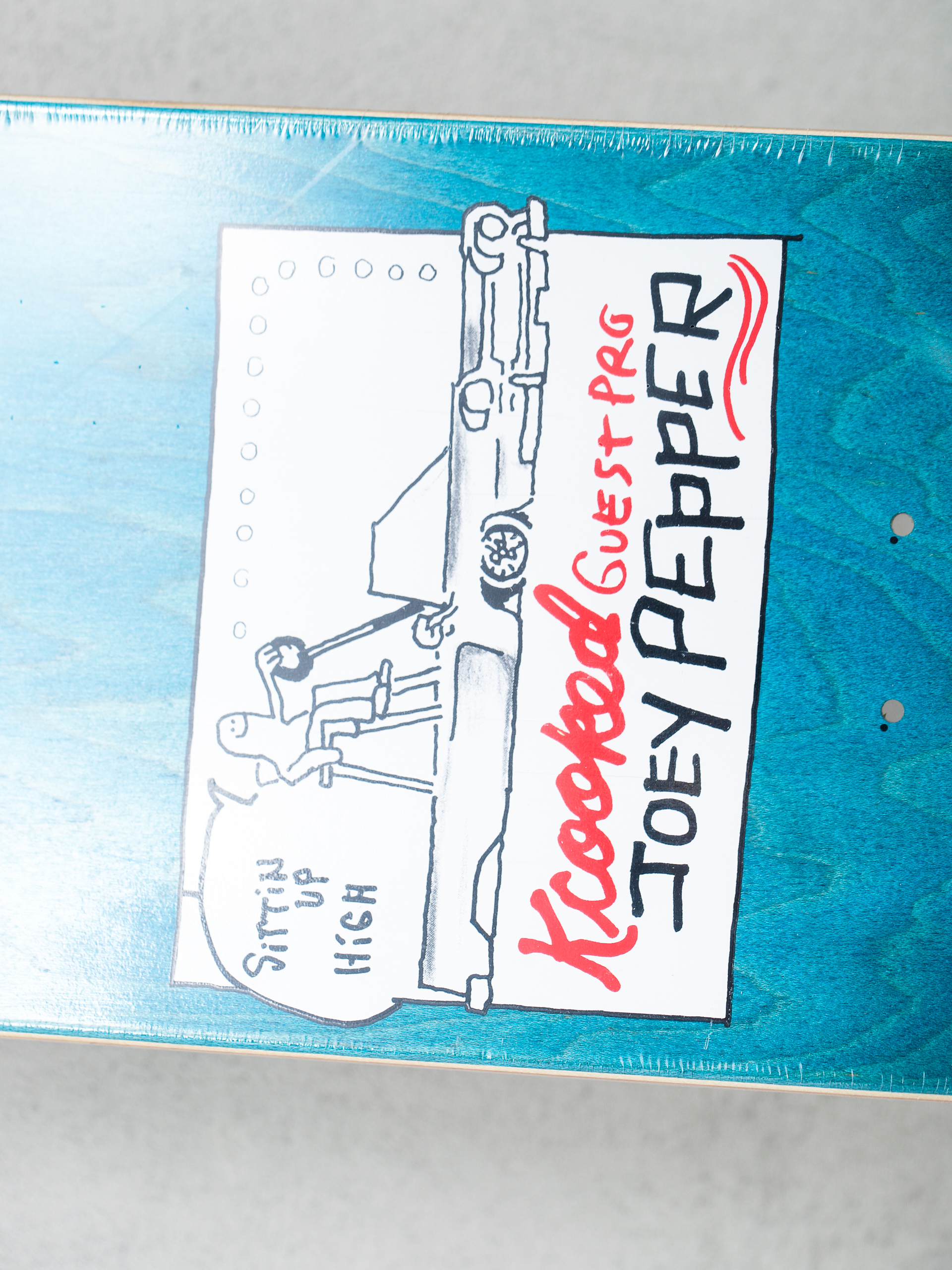 Krooked Pepper Guest Pro Gördeszka lap (yellow)