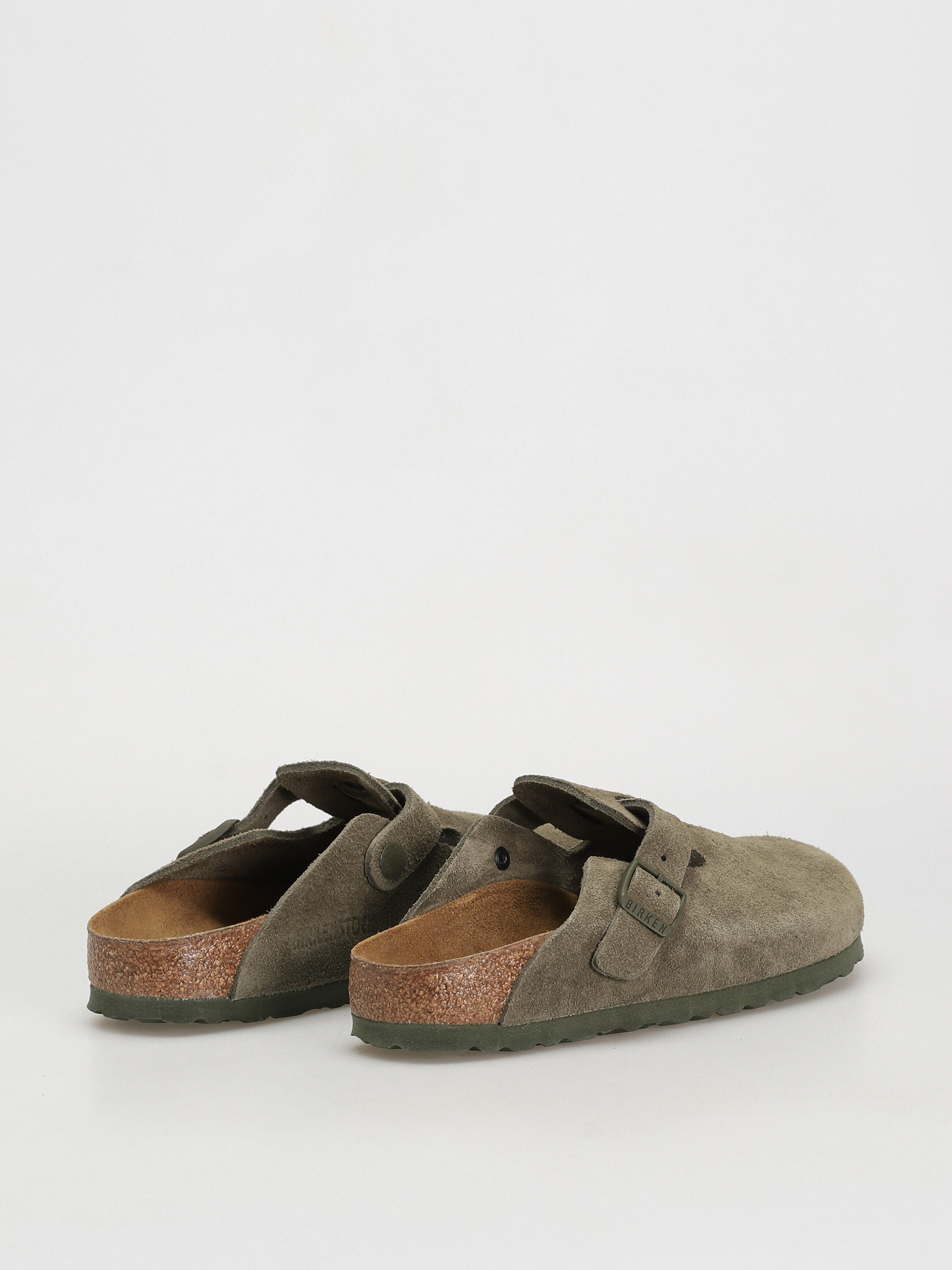 Birkenstock Boston Suede Narrow Flip-flop papucsok Wmn (modern suede thyme)