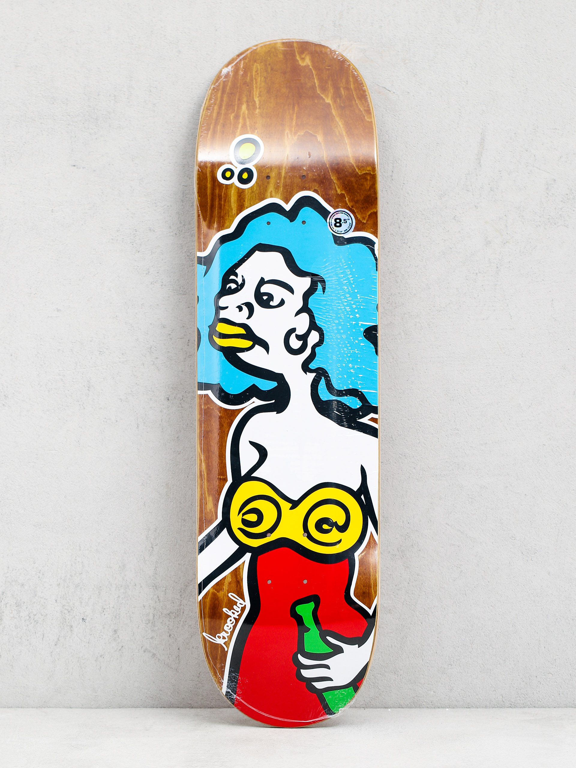 Krooked Mermaid Redux Gördeszka lap (brown)