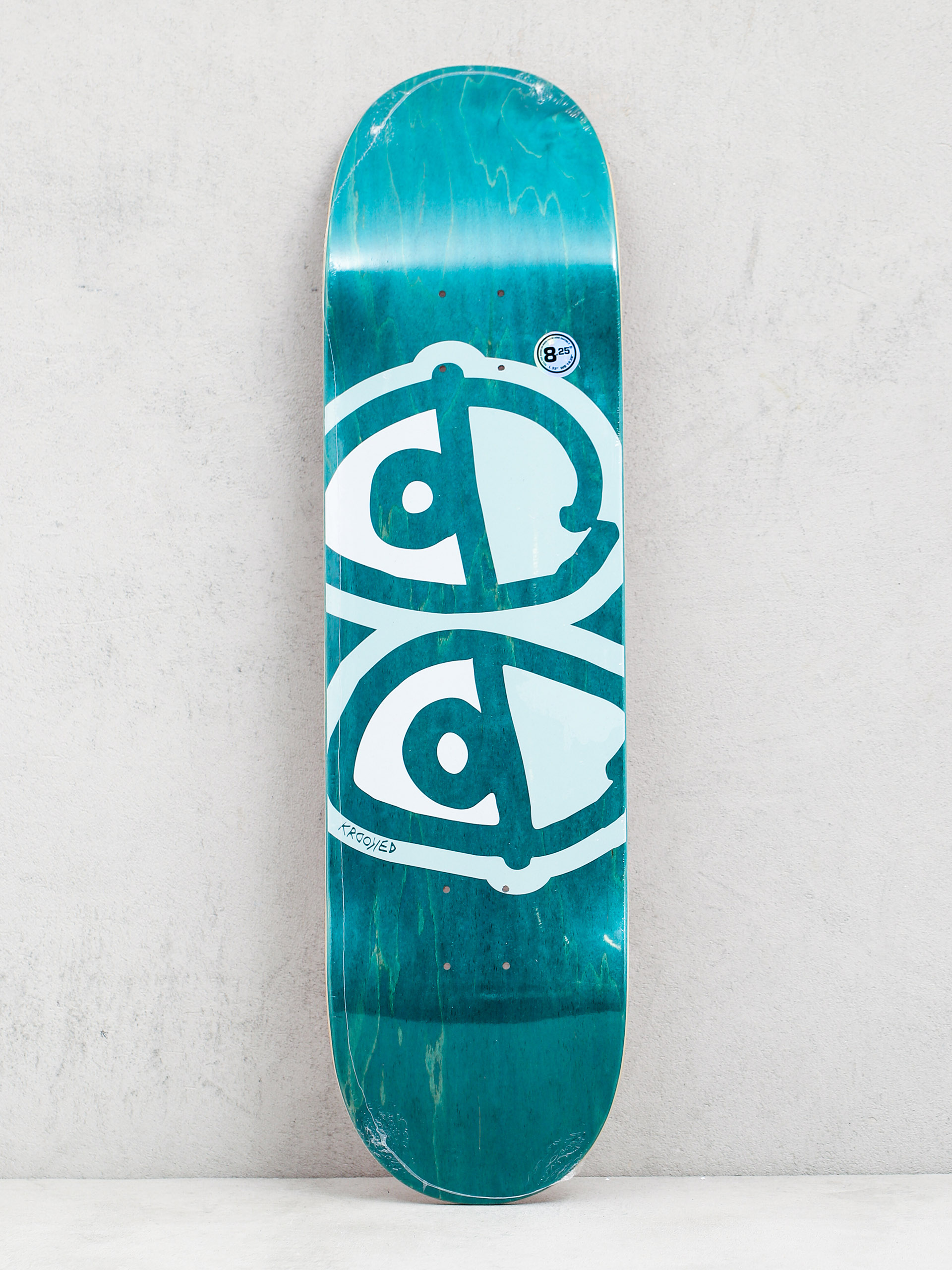 Krooked Eyes Asst Gördeszka lap (teal)