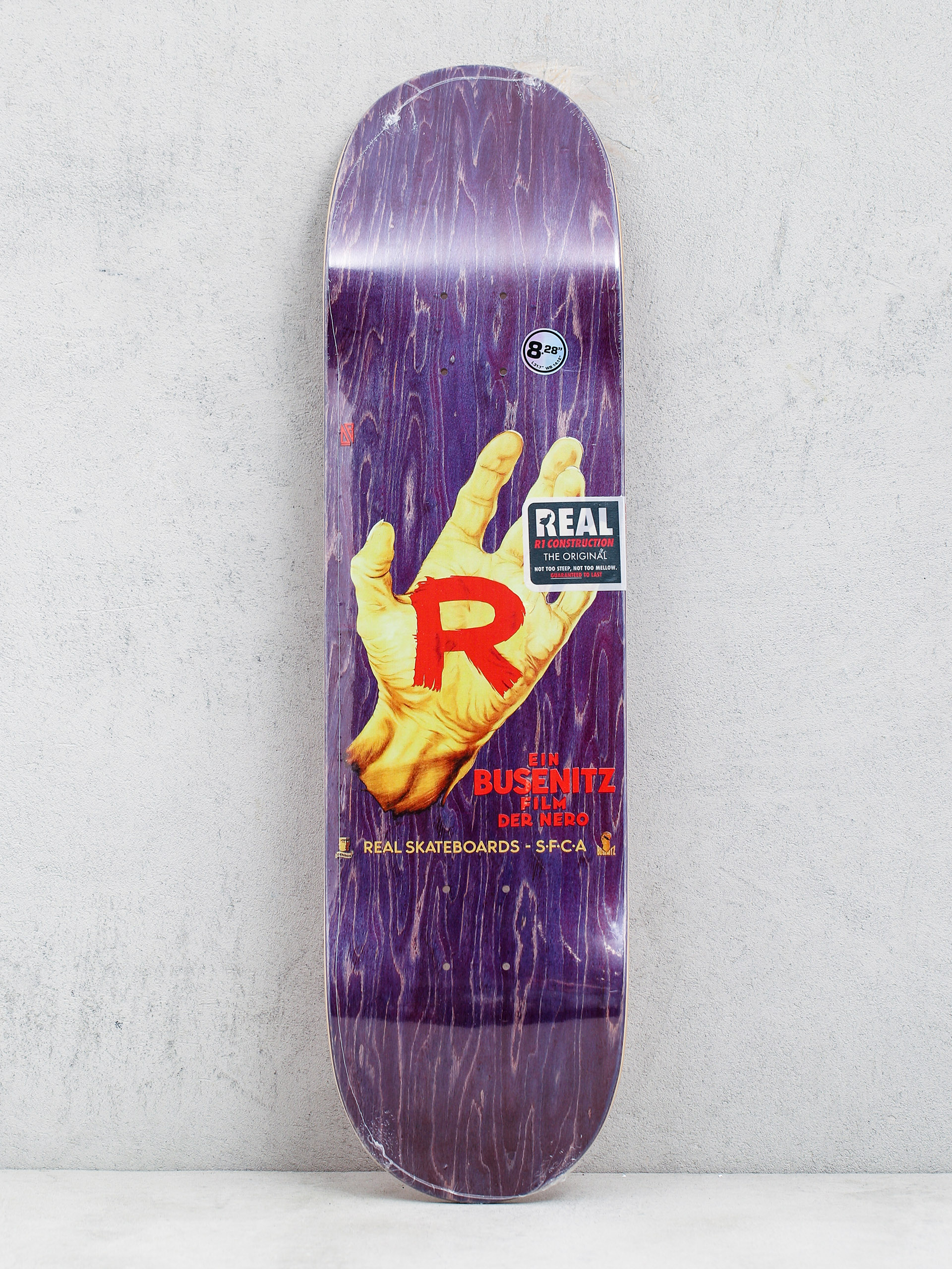 Real Busenitz Nior Gördeszka lap (purple)