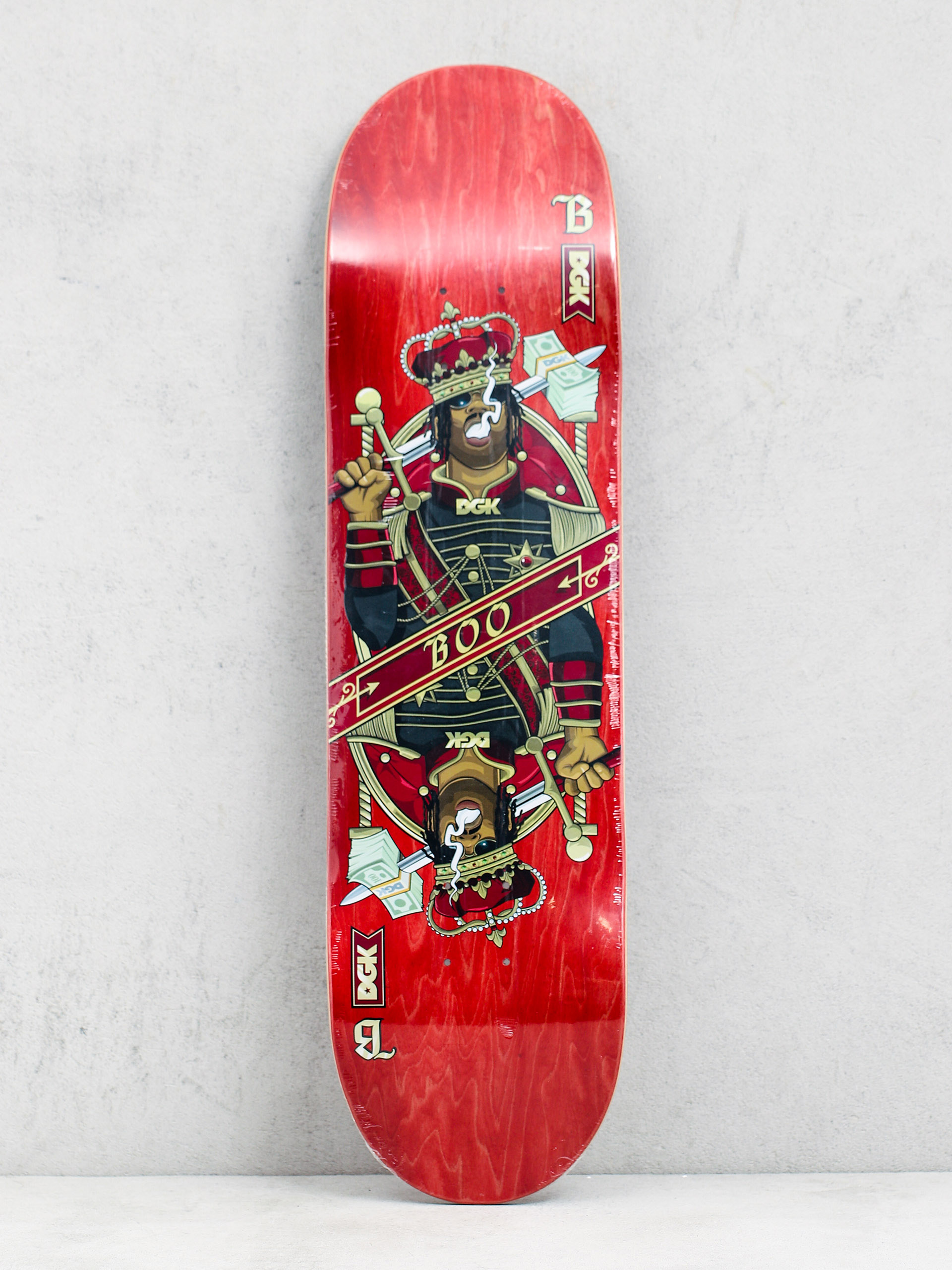 DGK Kingdom Boo Gördeszka lap (red)