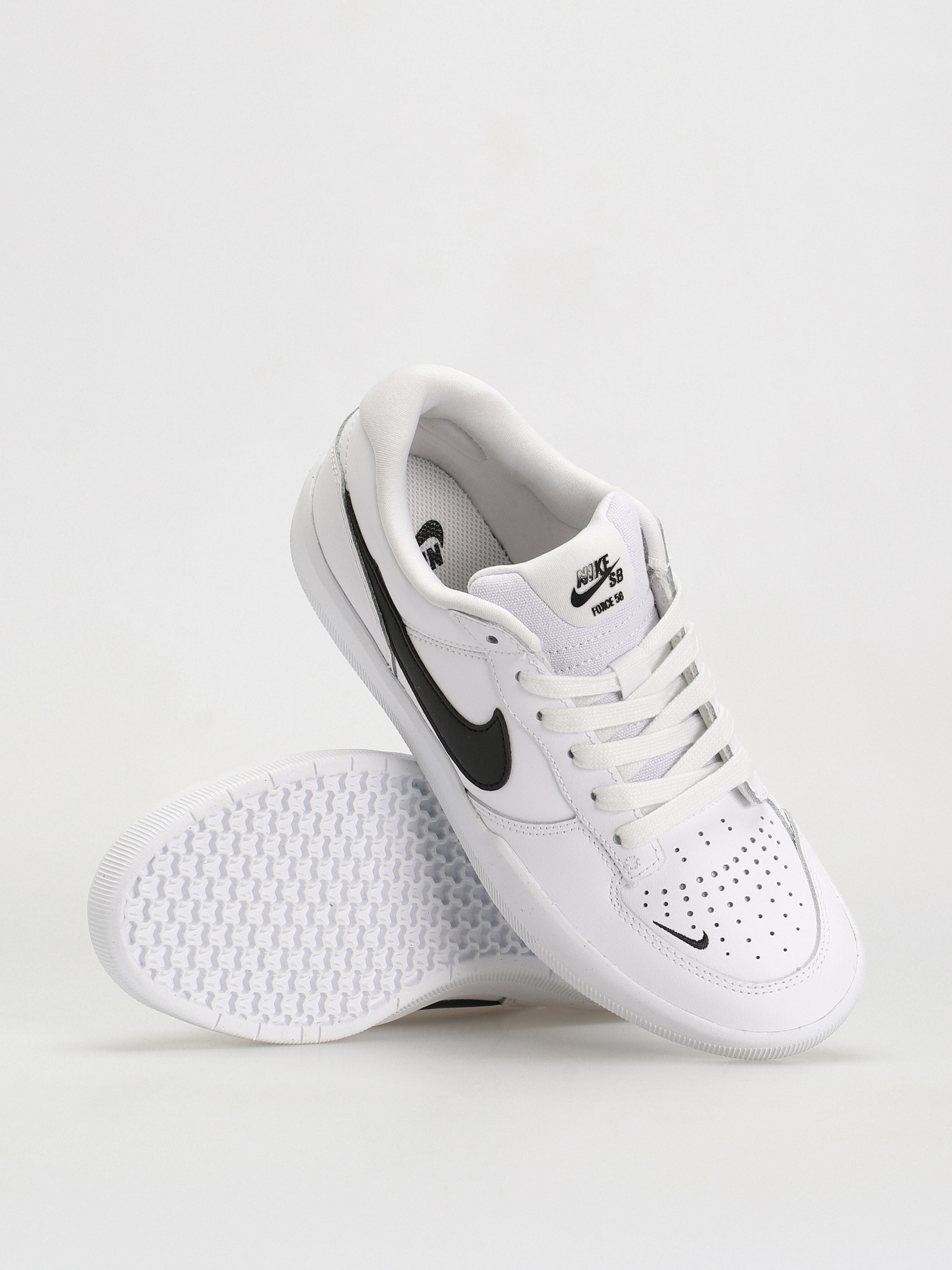 Nike SB Force 58 Premium Cipők (white/black white white)
