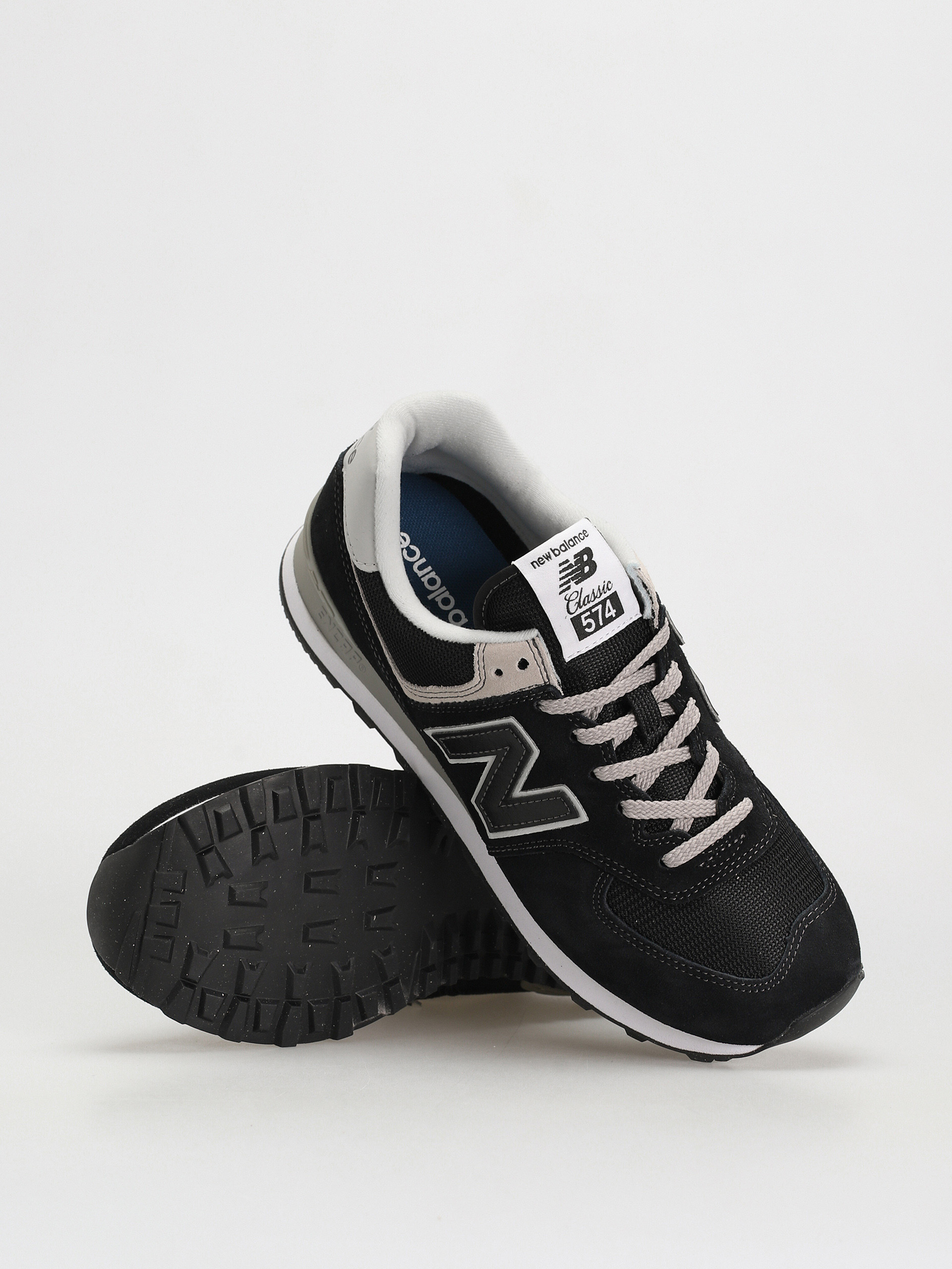 New Balance 574 Cipők (black/grey/white)