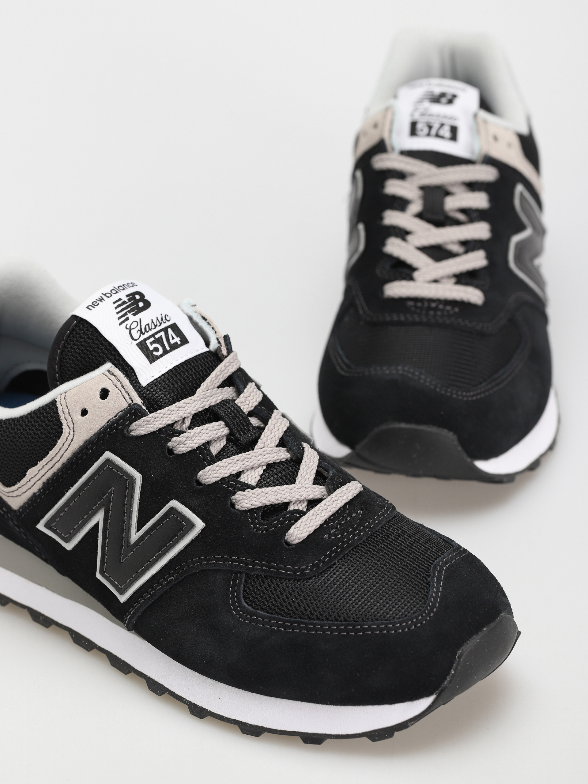 New Balance 574 Cipők (black/grey/white)