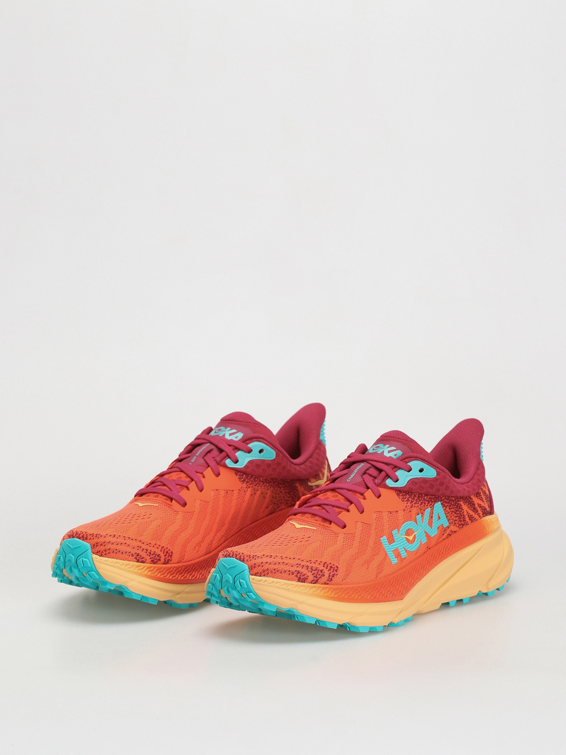 Hoka Challenger Atr 7 Cipők (flame/cherries jubilee)