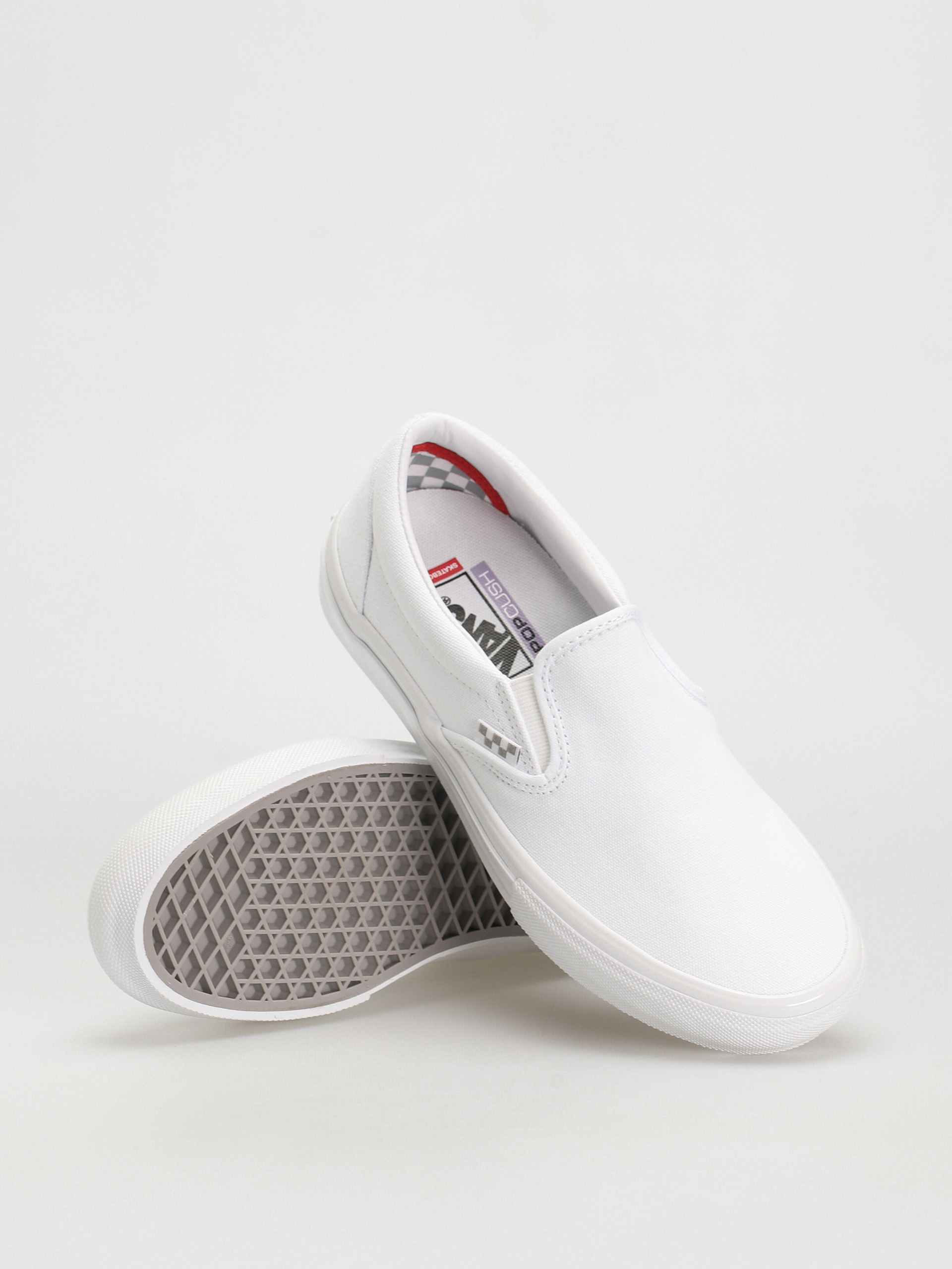 Vans Skate Slip On Cipők (true white)
