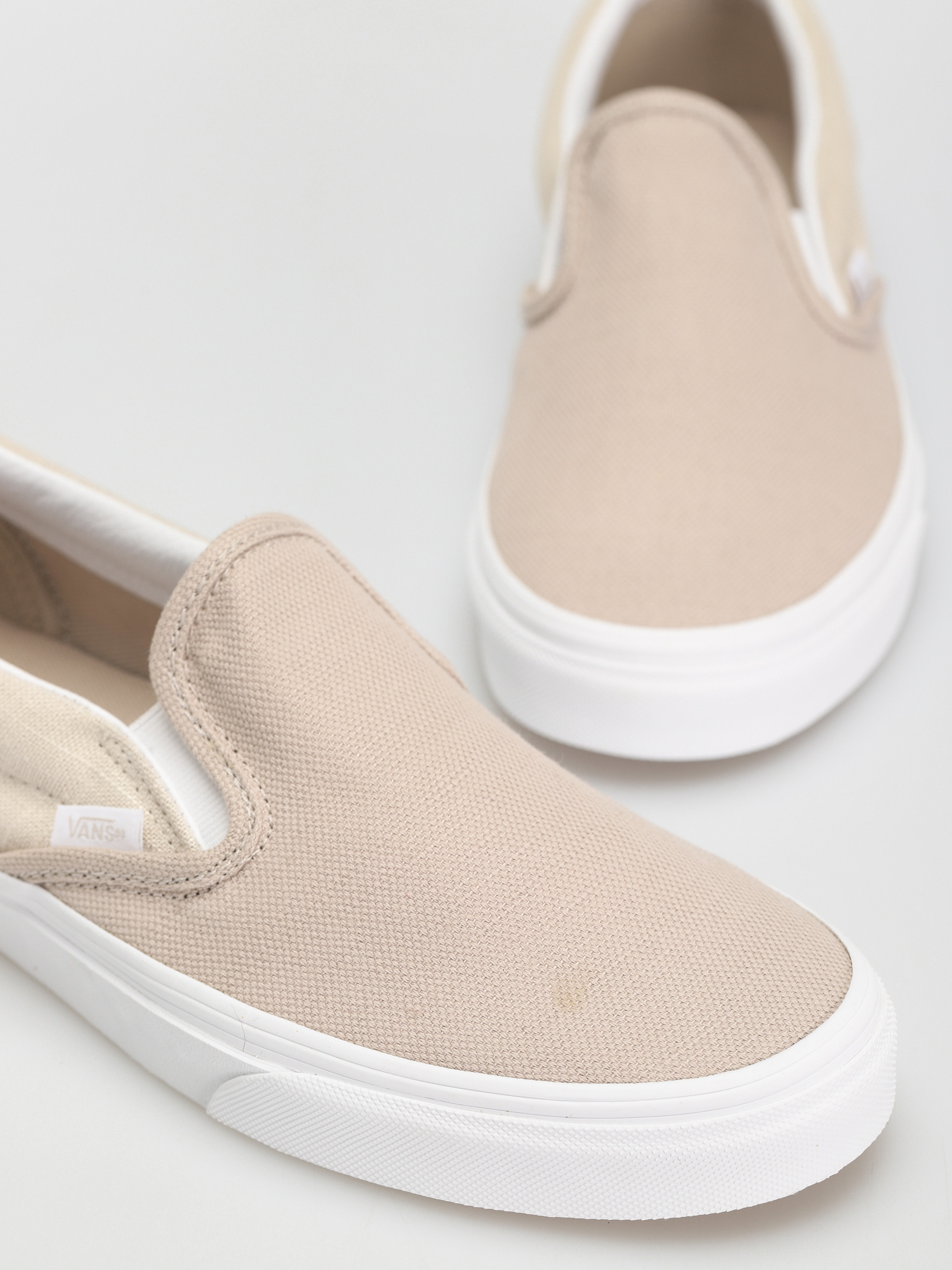Vans Classic Slip On Cipők (summer linen natural)