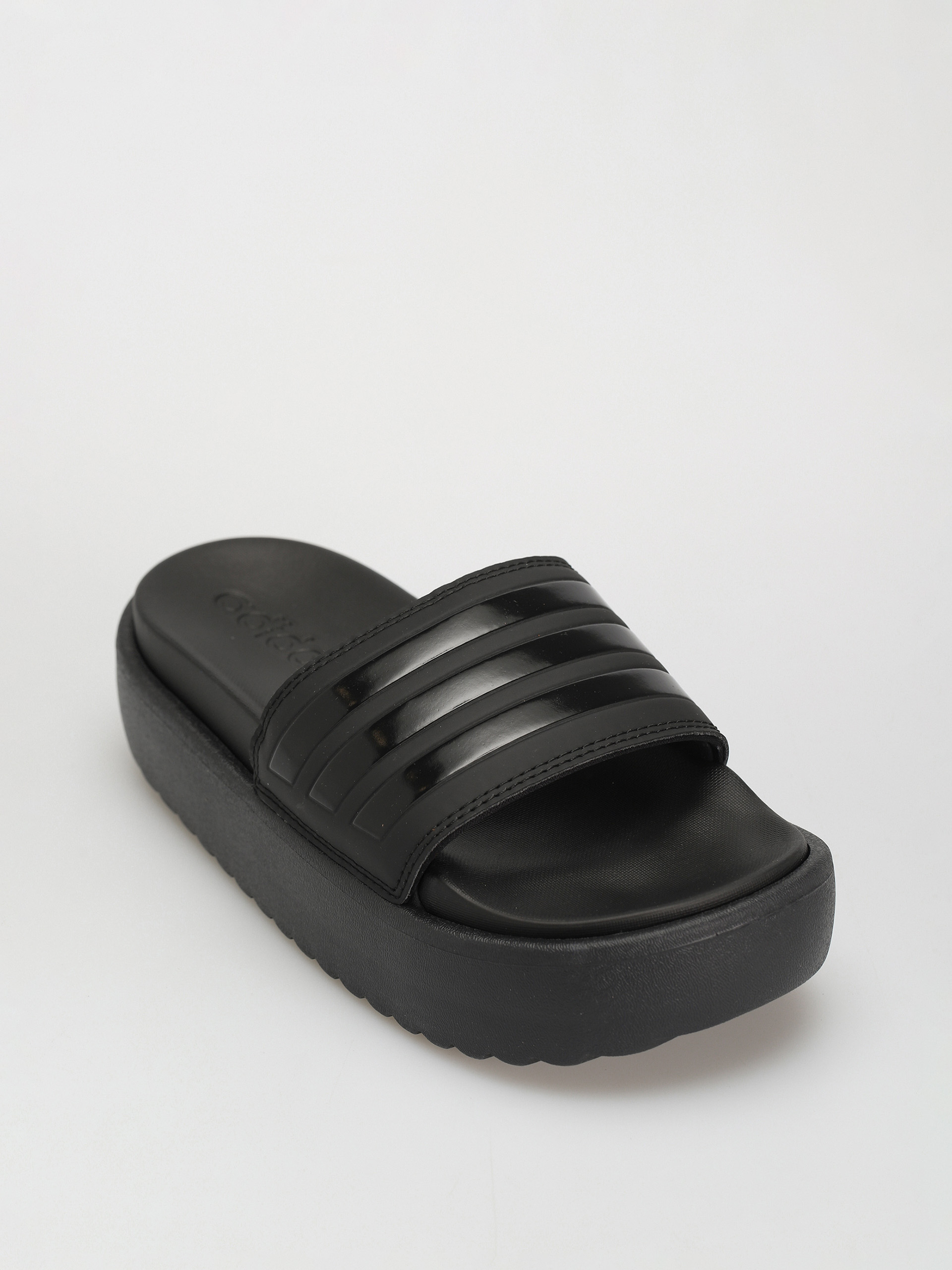 adidas Originals Adilette Platform Flip-flop papucsok Wmn (cblack/cblack/cblack)