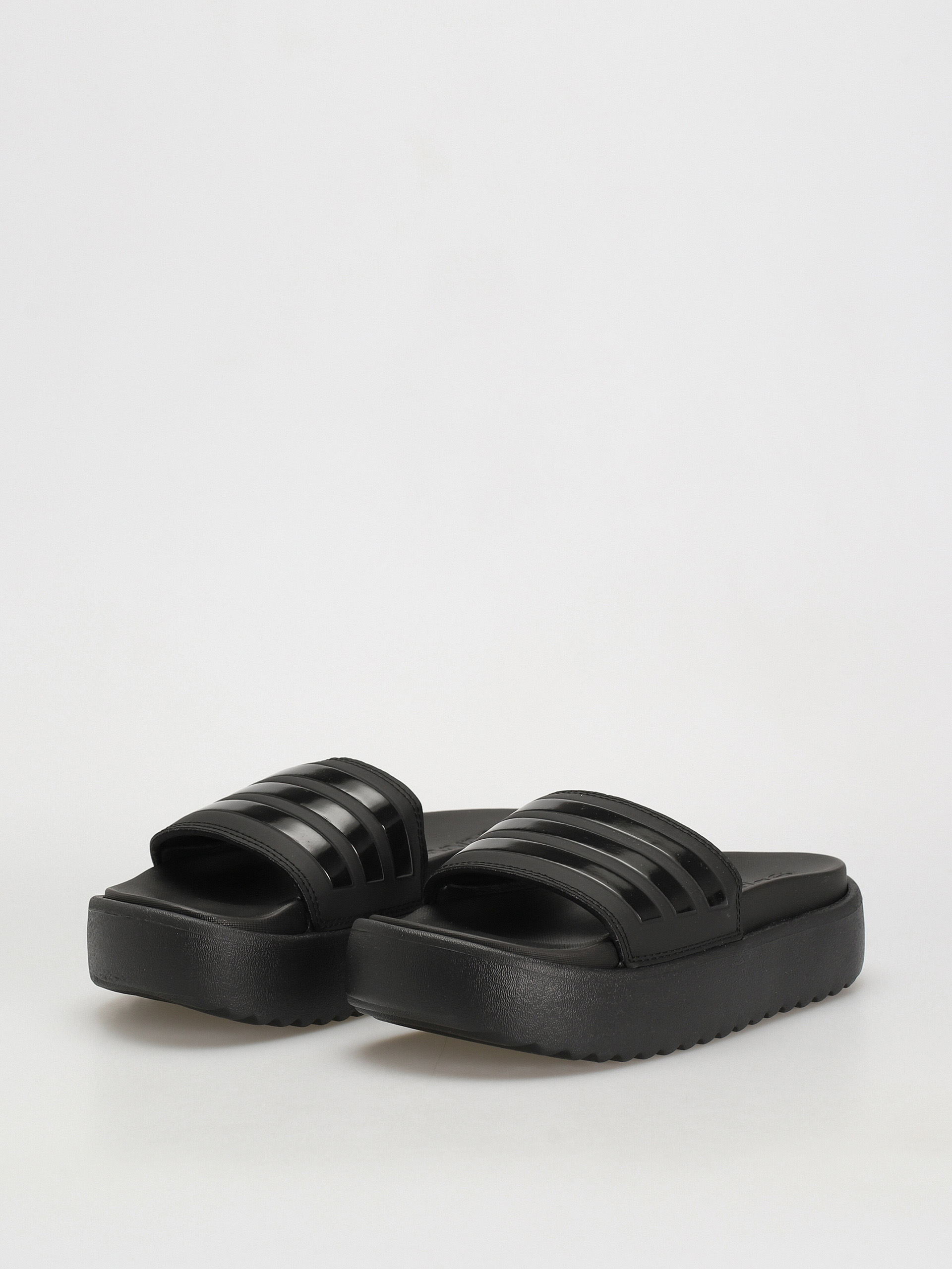 adidas Originals Adilette Platform Flip-flop papucsok Wmn (cblack/cblack/cblack)