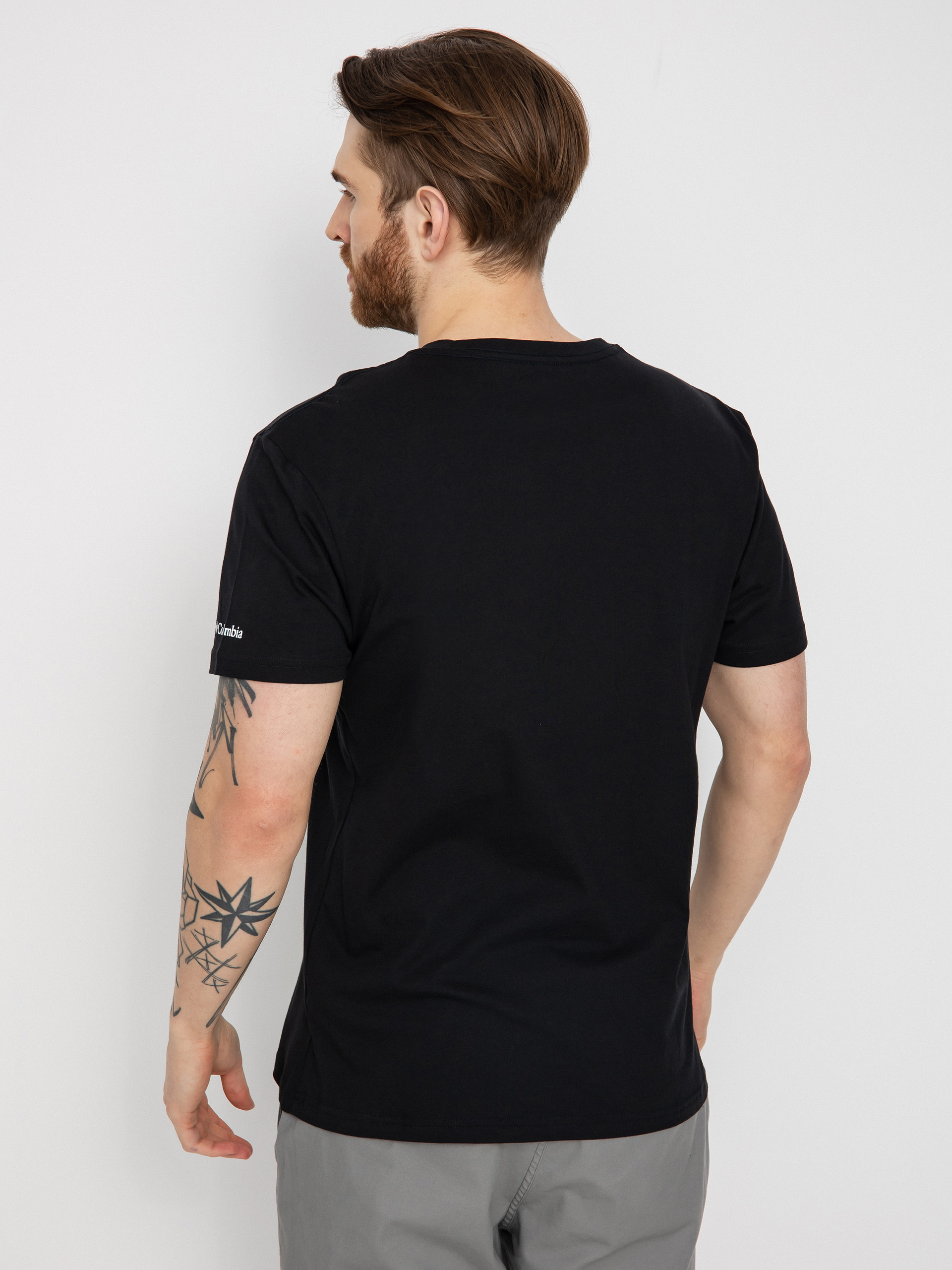 Columbia Path Lake póló (black/scoped r)