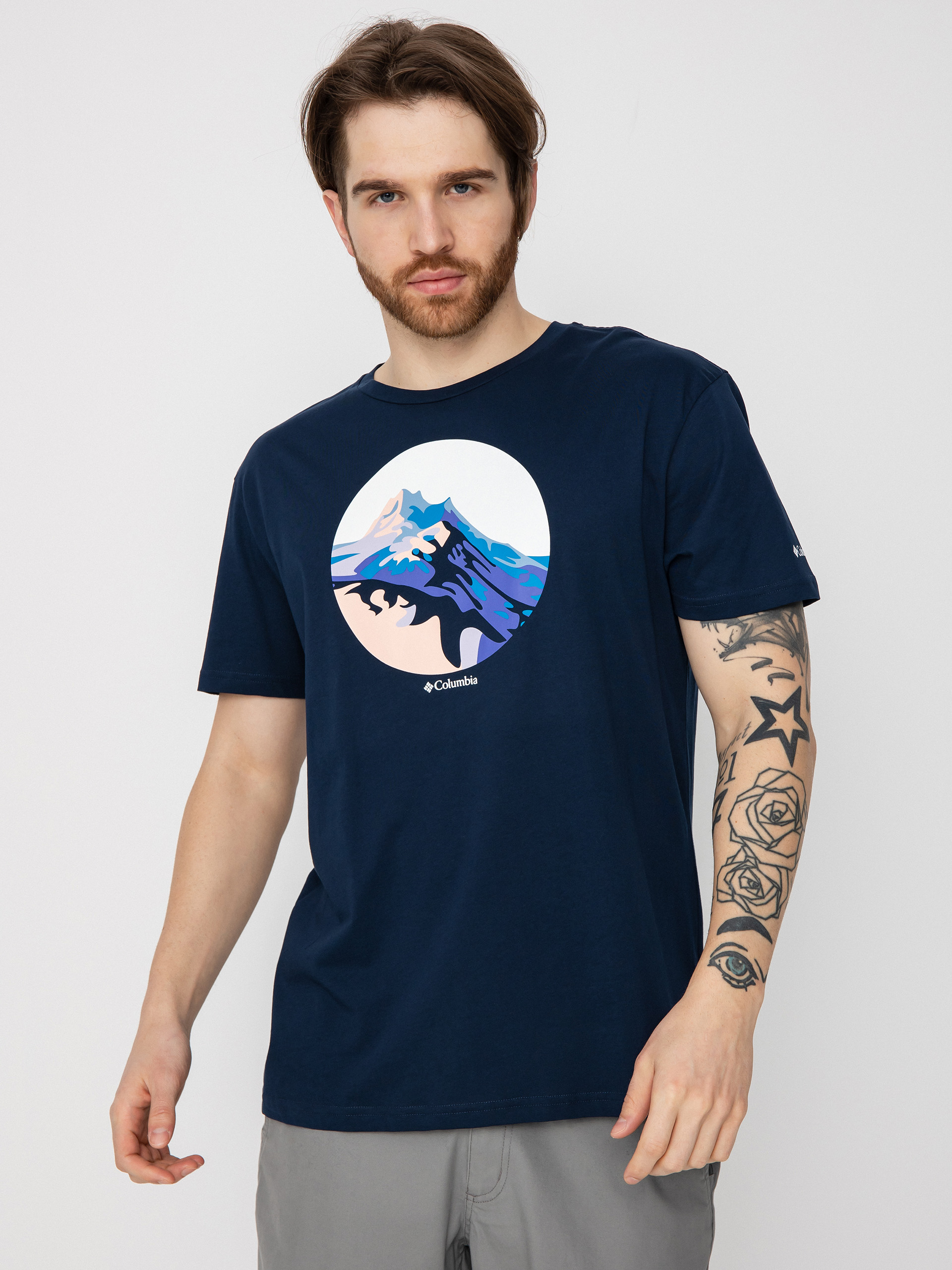 Columbia Path Lake póló (collegiate/navy)