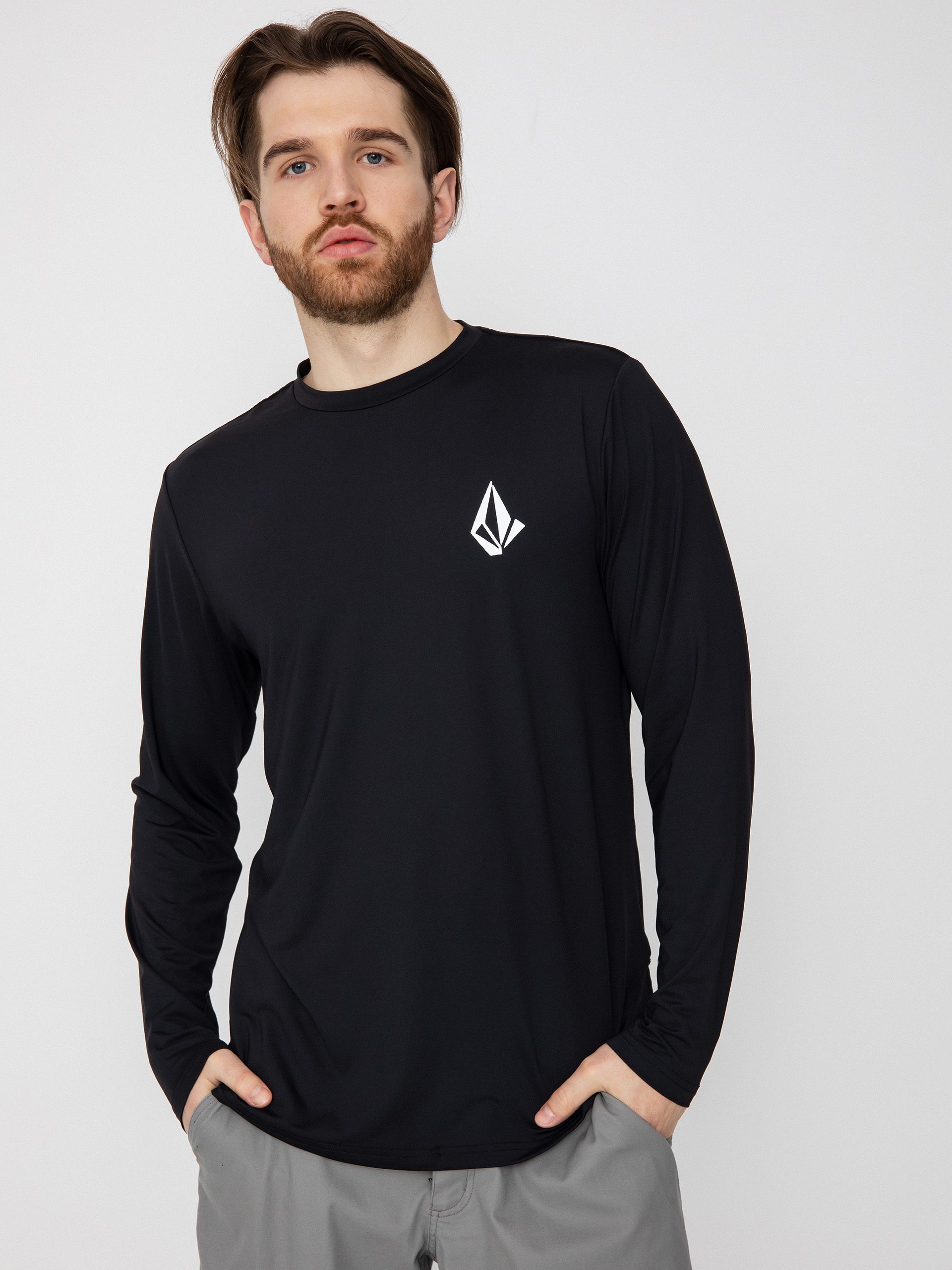 Volcom Taunt Hosszú ujjú felső (black)