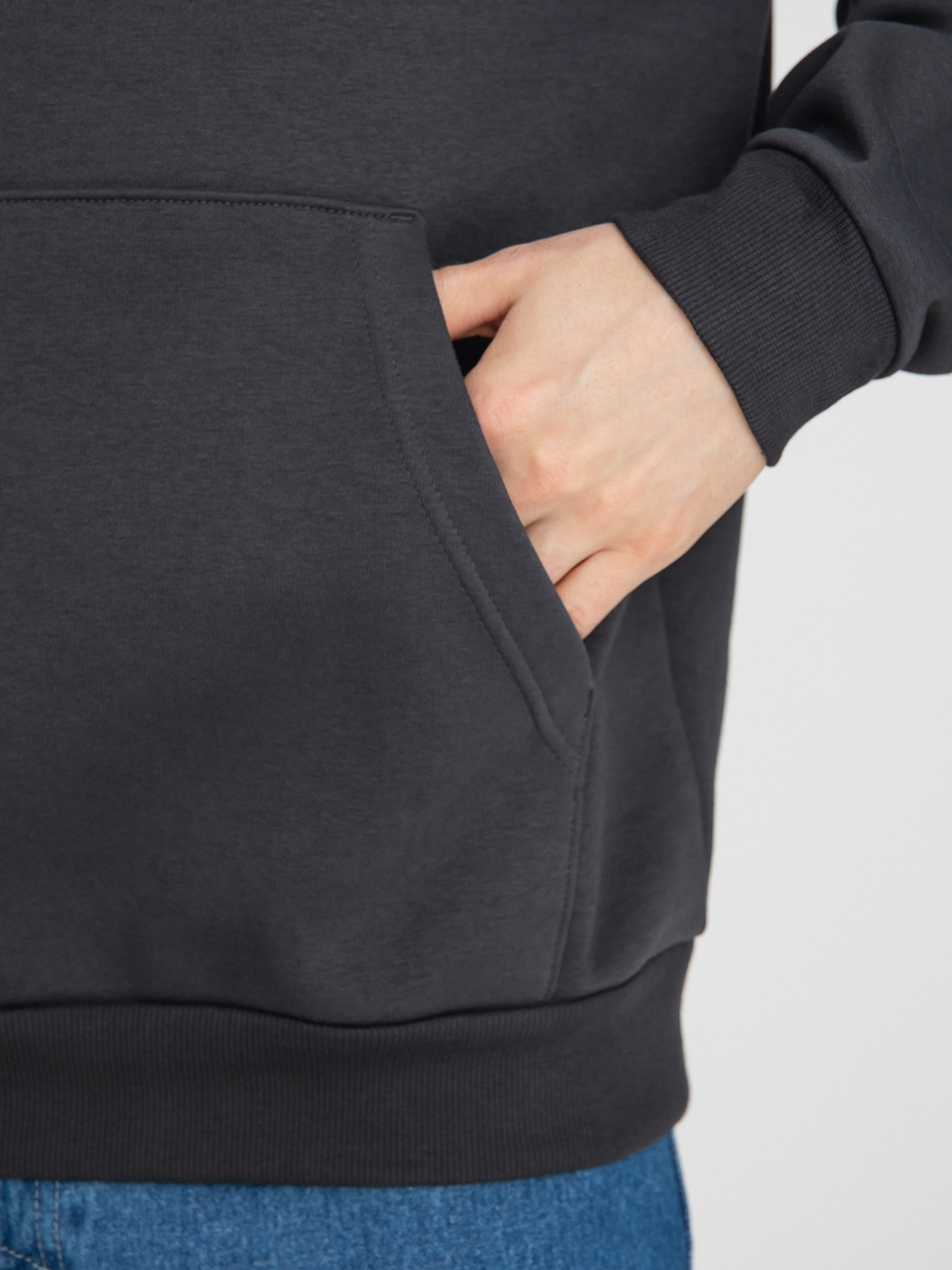 adidas Shmoo Logo HD Kapucnis pulóver (carbon/cwhite)