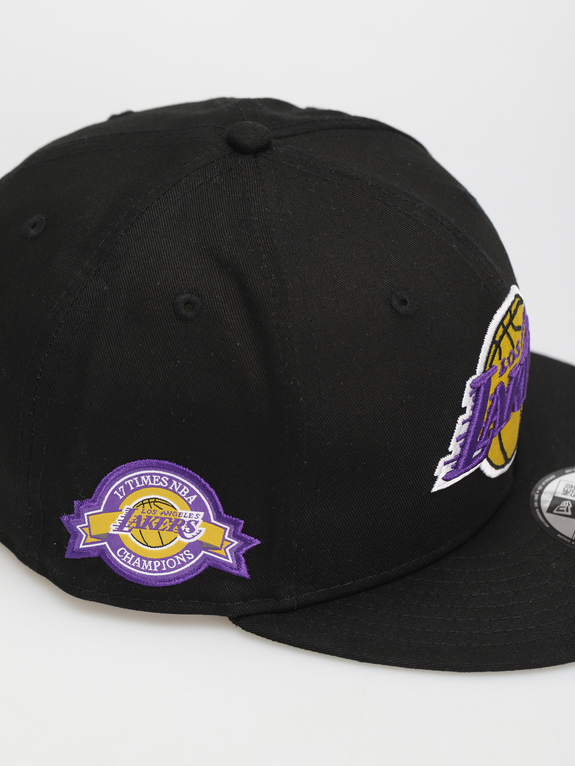 New Era Team Side Patch 9Fifty Los Angeles Lakers Baseball sapka (black)