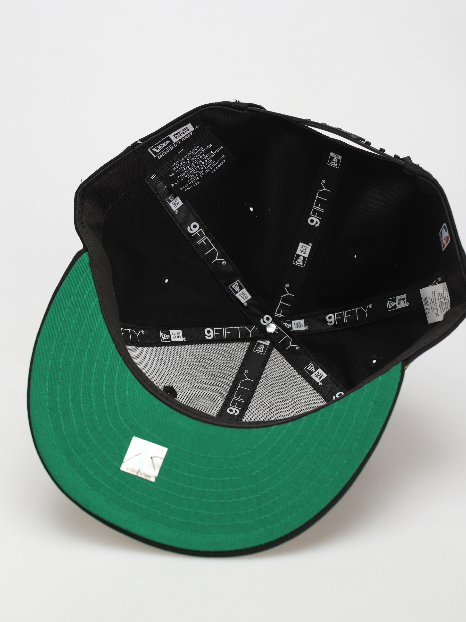 New Era Team Side Patch 9Fifty Los Angeles Lakers Baseball sapka (black)