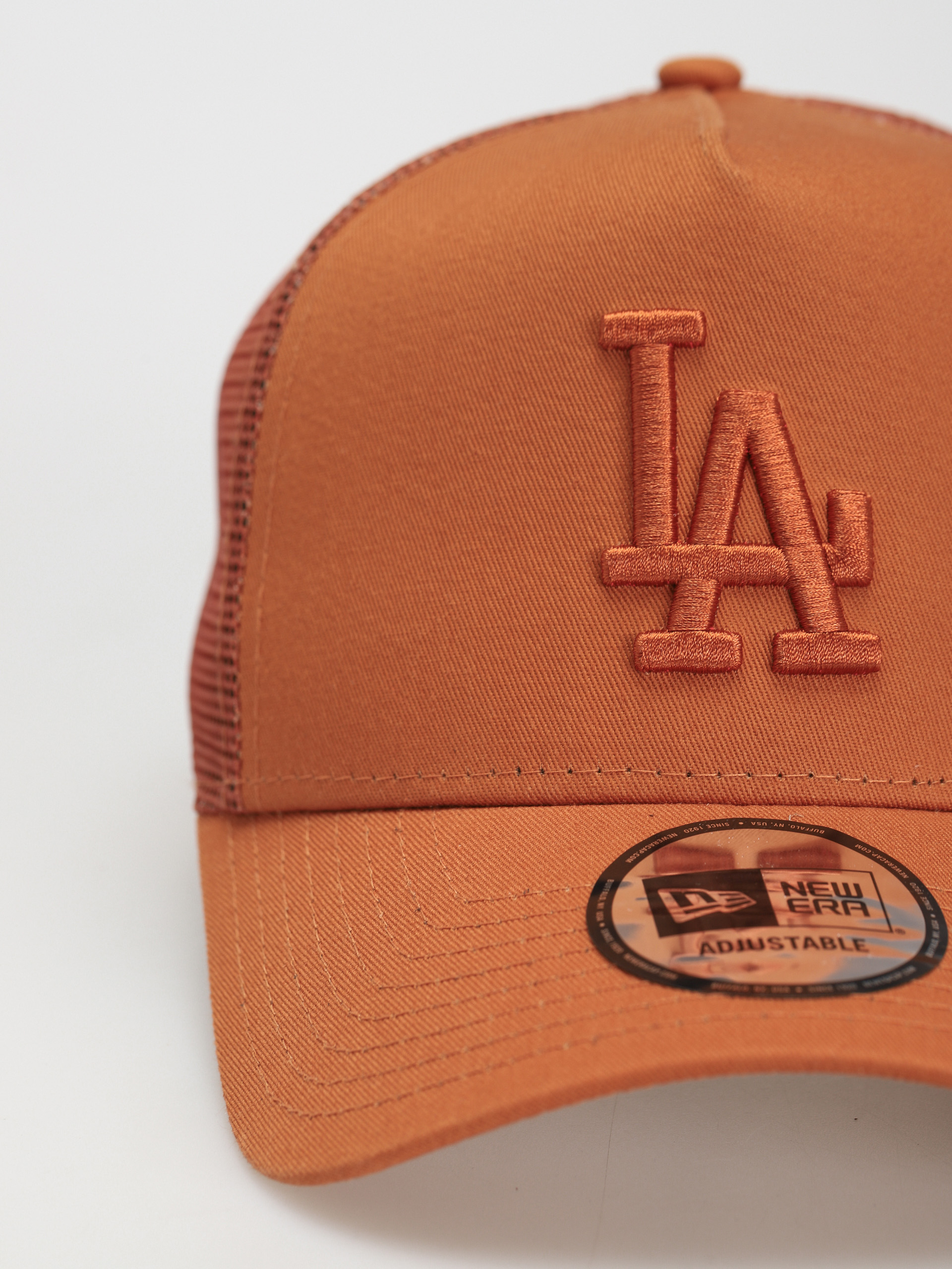 New Era Tonal Mesh Trucker Los Angeles Dodgers Baseball sapka (orange)