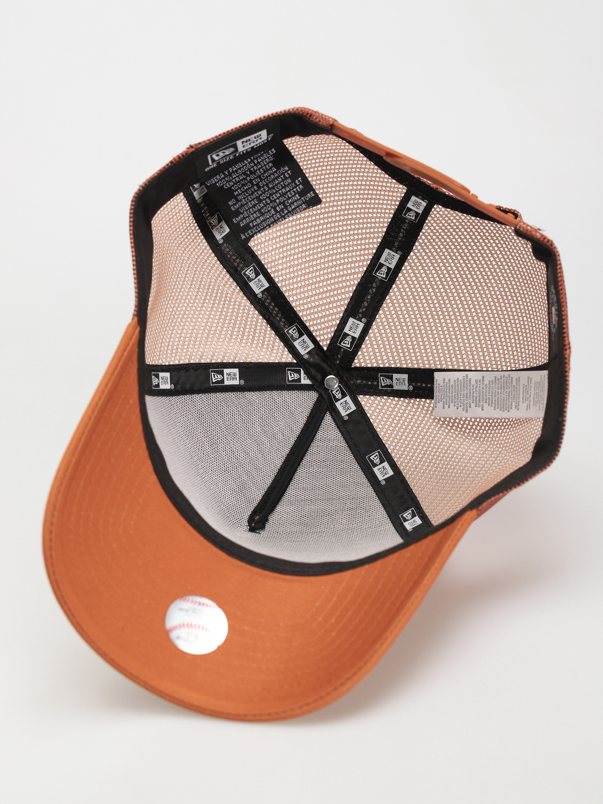 New Era Tonal Mesh Trucker Los Angeles Dodgers Baseball sapka (orange)