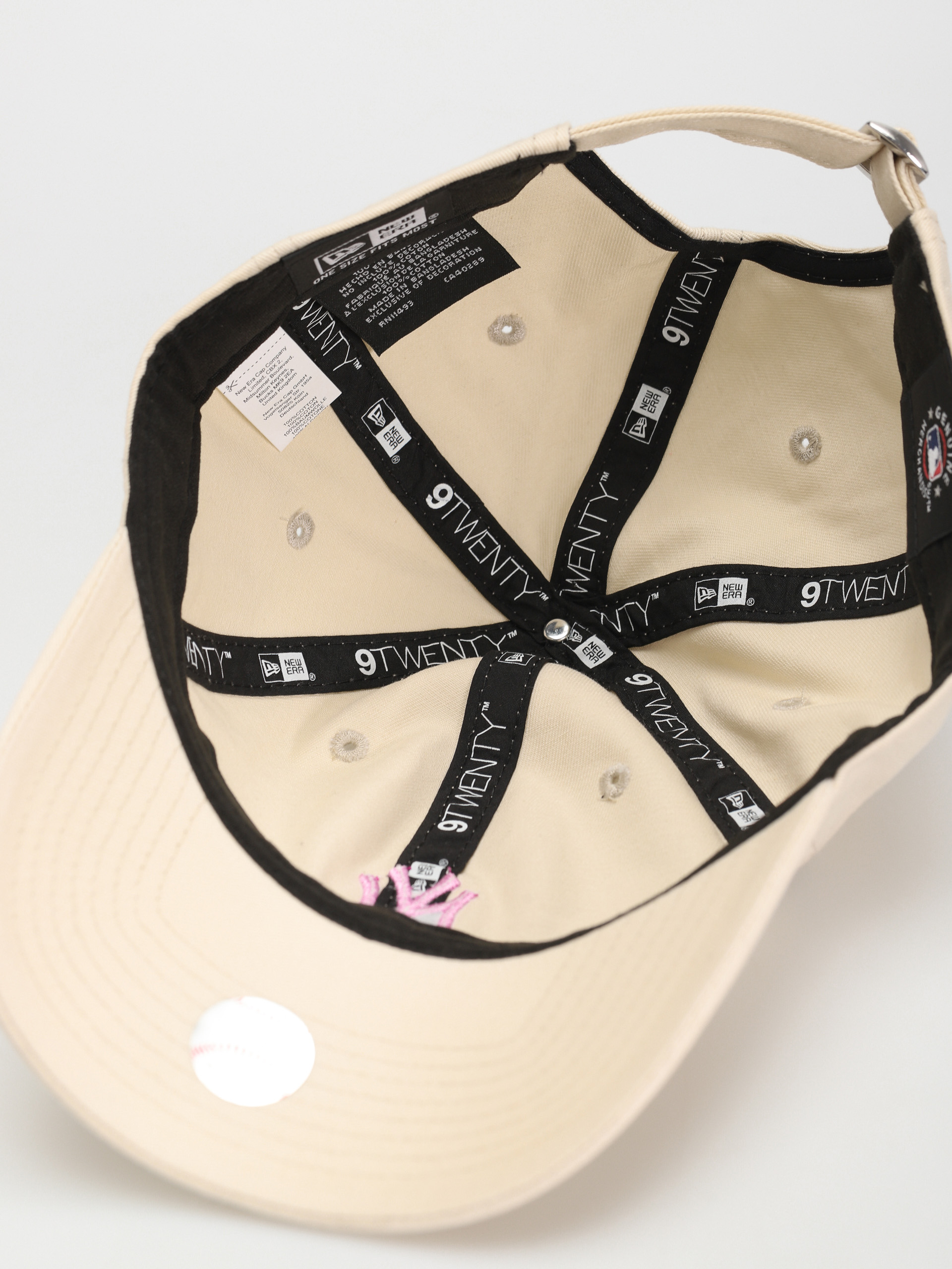 New Era Mini Logo 9Twenty New York Yankees Baseball sapka (beige)