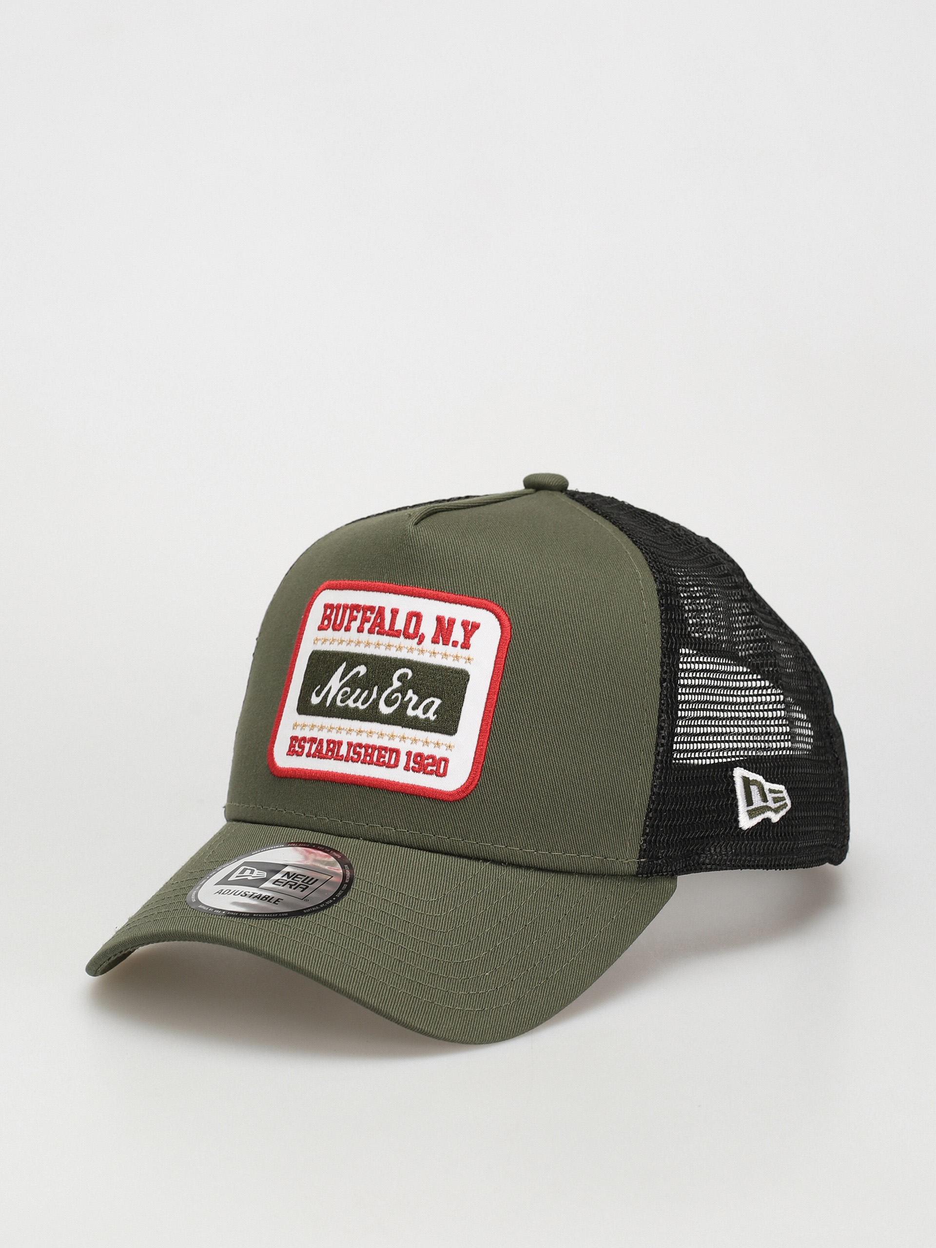 New Era State Patch Trucker Baseball sapka (green)