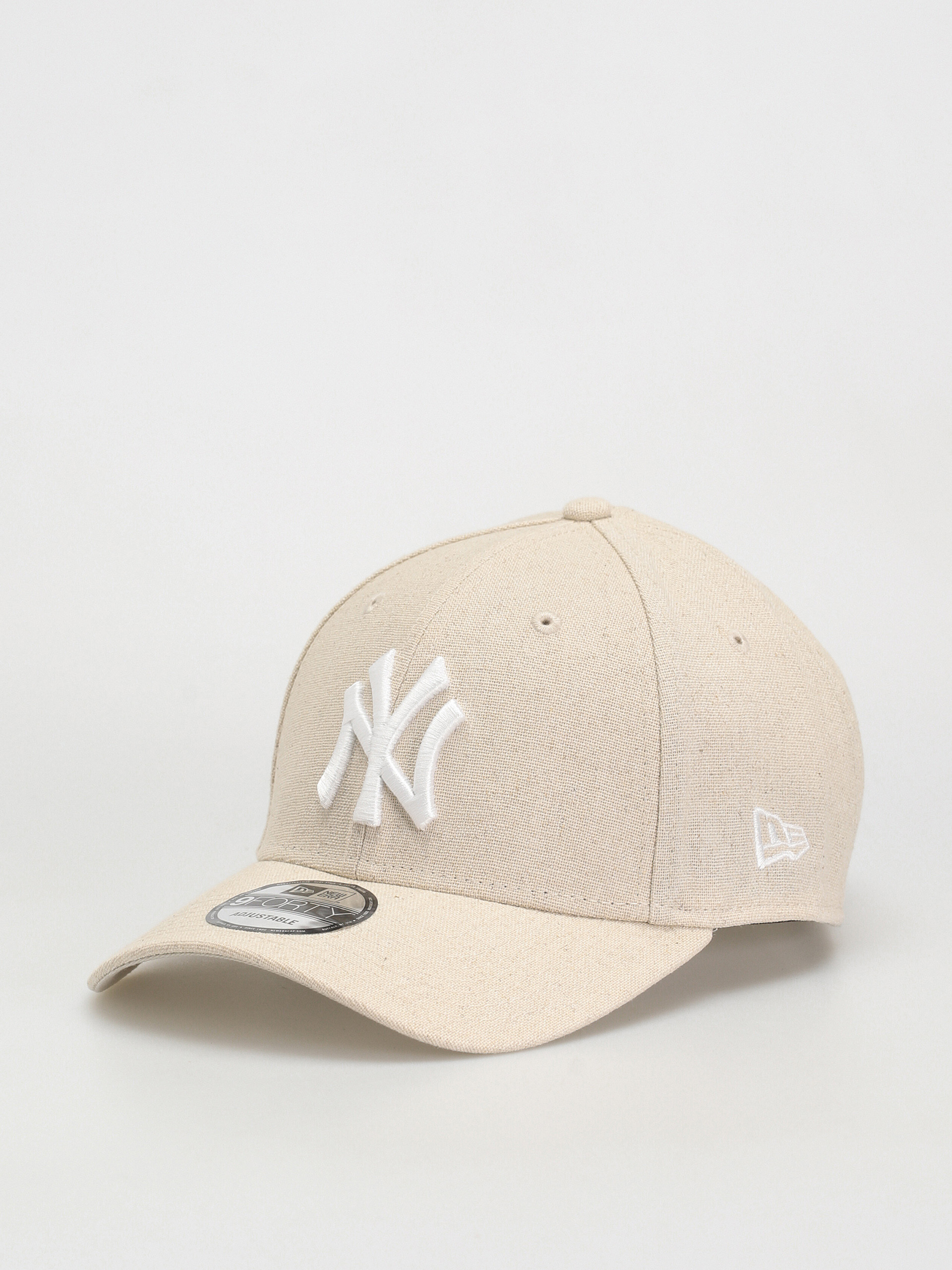 New Era Linen 9Forty New York Yankees Baseball sapka (stone/white)