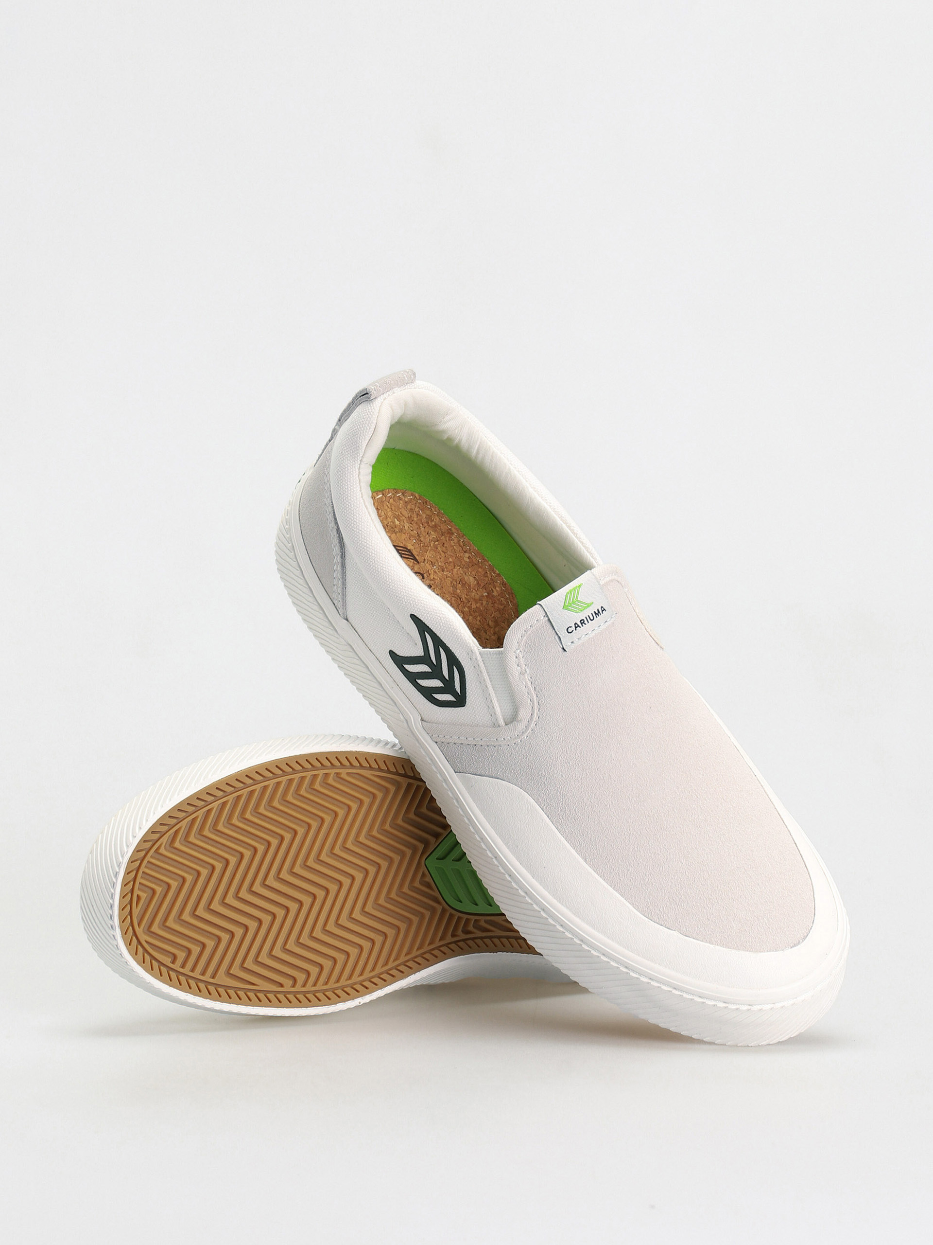 Cariuma Catiba Pro Slip On Cipők (oﬀ white vintage/black)