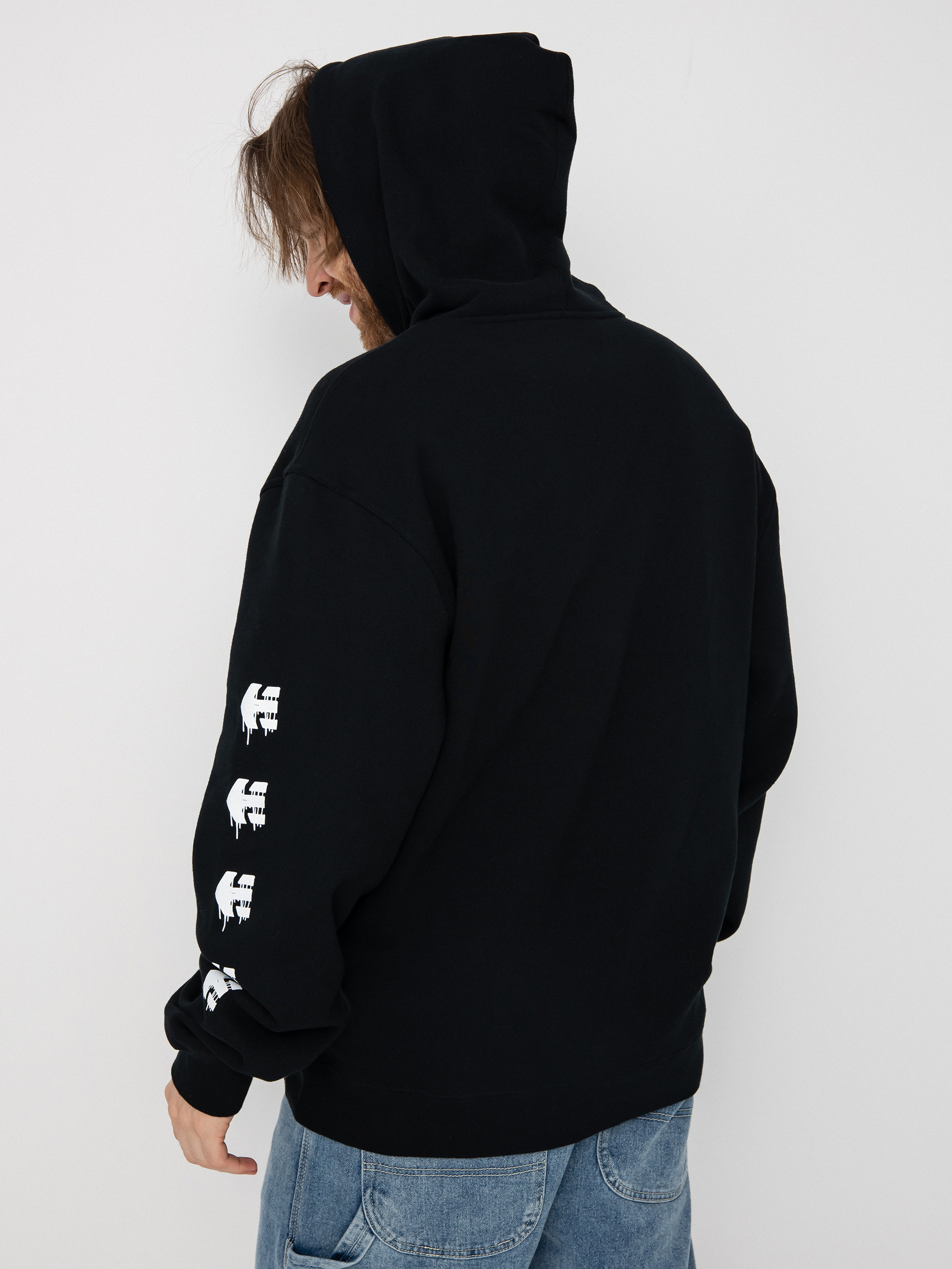 Etnies Bones HD Kapucnis pulóver (black)